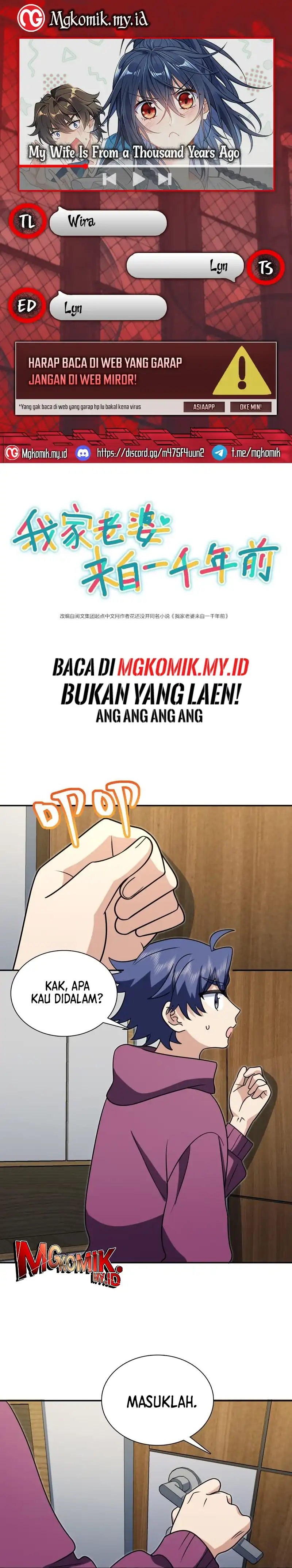 Baca My Wife Is From a Thousand Years Ago - Chapter 421 halaman 1
