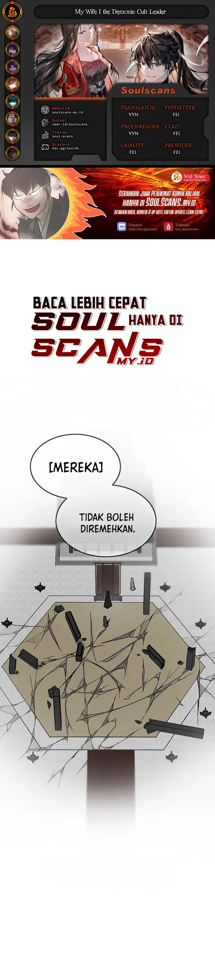 Baca Komik My Wife Is The Demonic Cult Leader Chapter 27 halaman 1
