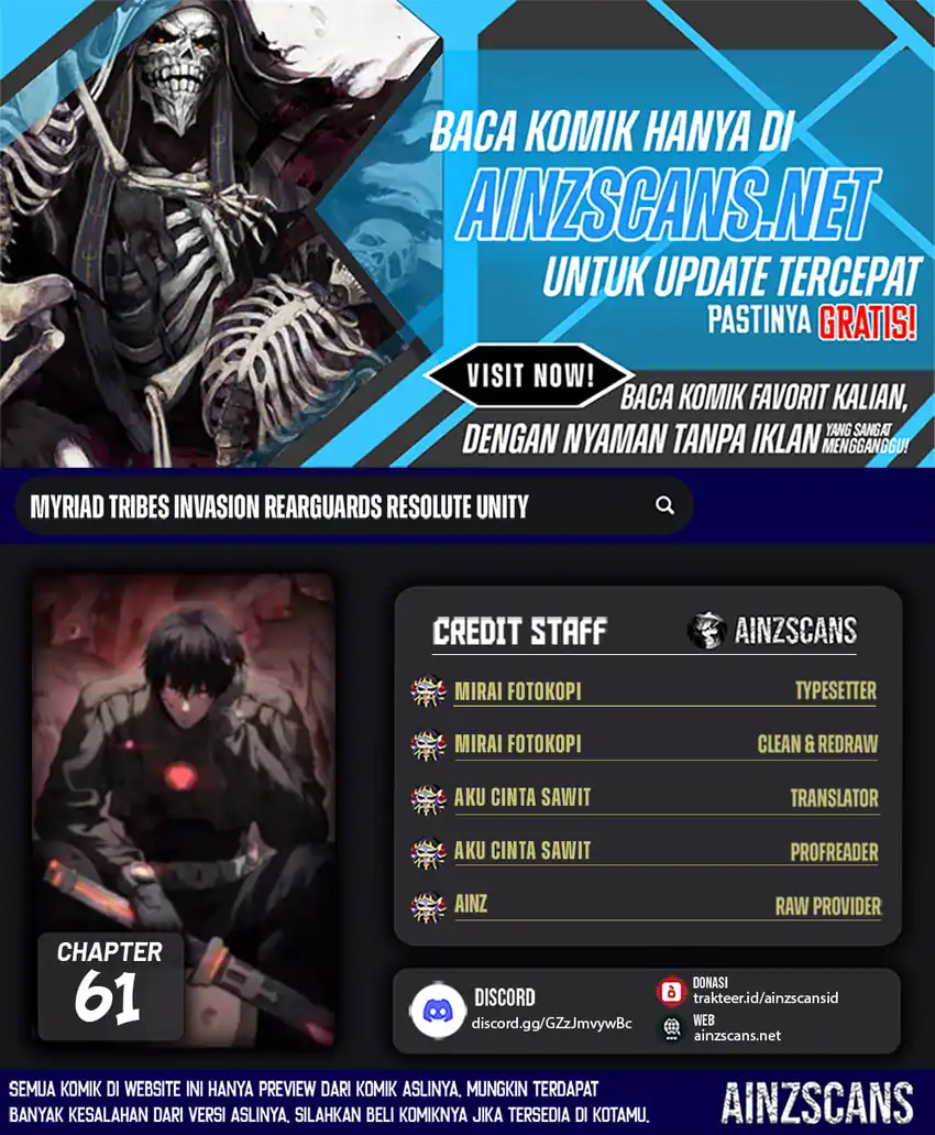 Baca Myriad Tribes Invasion: Rearguard's Resolute Unity - Chapter 61 halaman 2