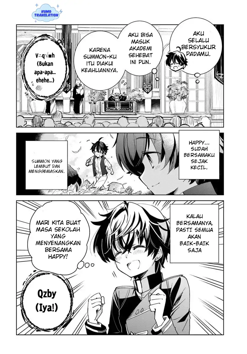 Naze Nigerun Dai? Boku no Shoukanjuu wa Kawaii yo Chapter 01.1 page 14