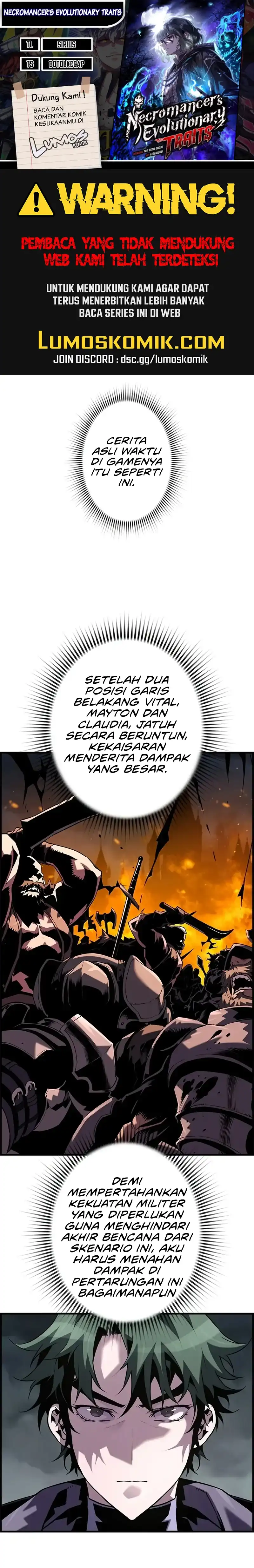 Baca Necromancer's Evolutionary Traits - Chapter 106 halaman 1