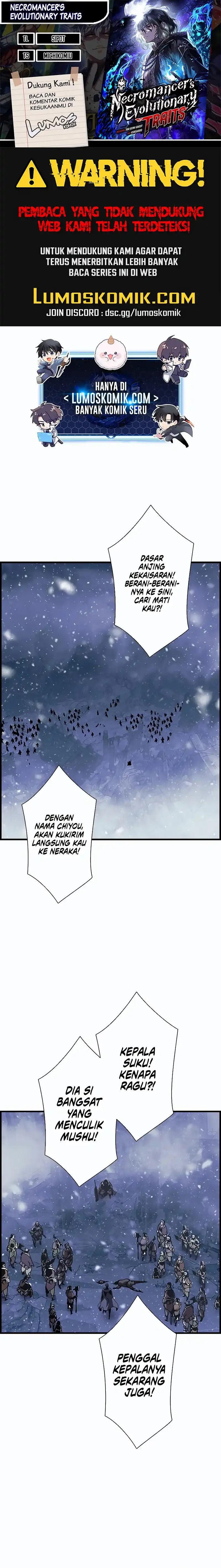 Baca Necromancer's Evolutionary Traits - Chapter 113 halaman 1