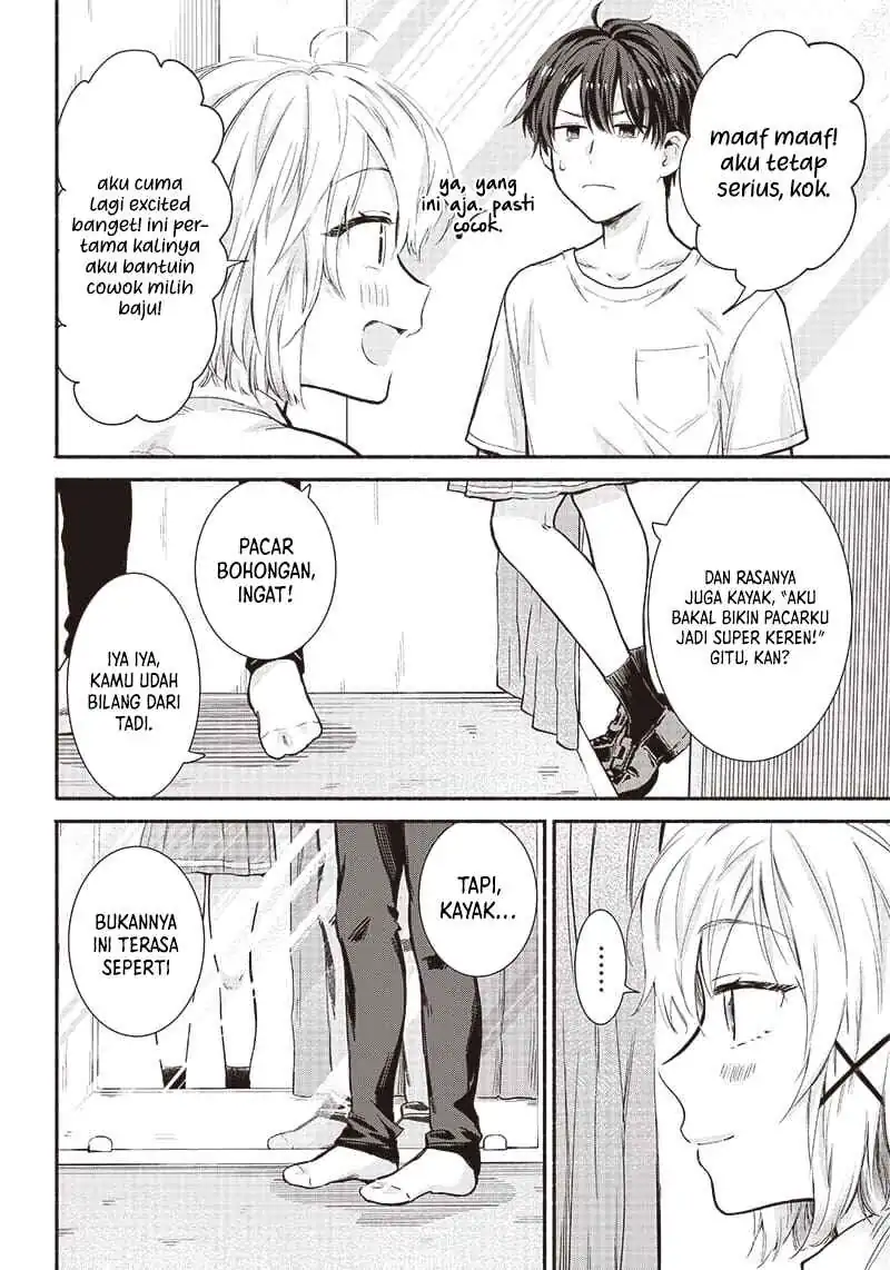 Baca Nee, Mou Isso Tsukiacchau? Osananajimi No Bishoujo Ni Tanomarete, Camo Kareshi Hajimemashita - Chapter 16 halaman 13