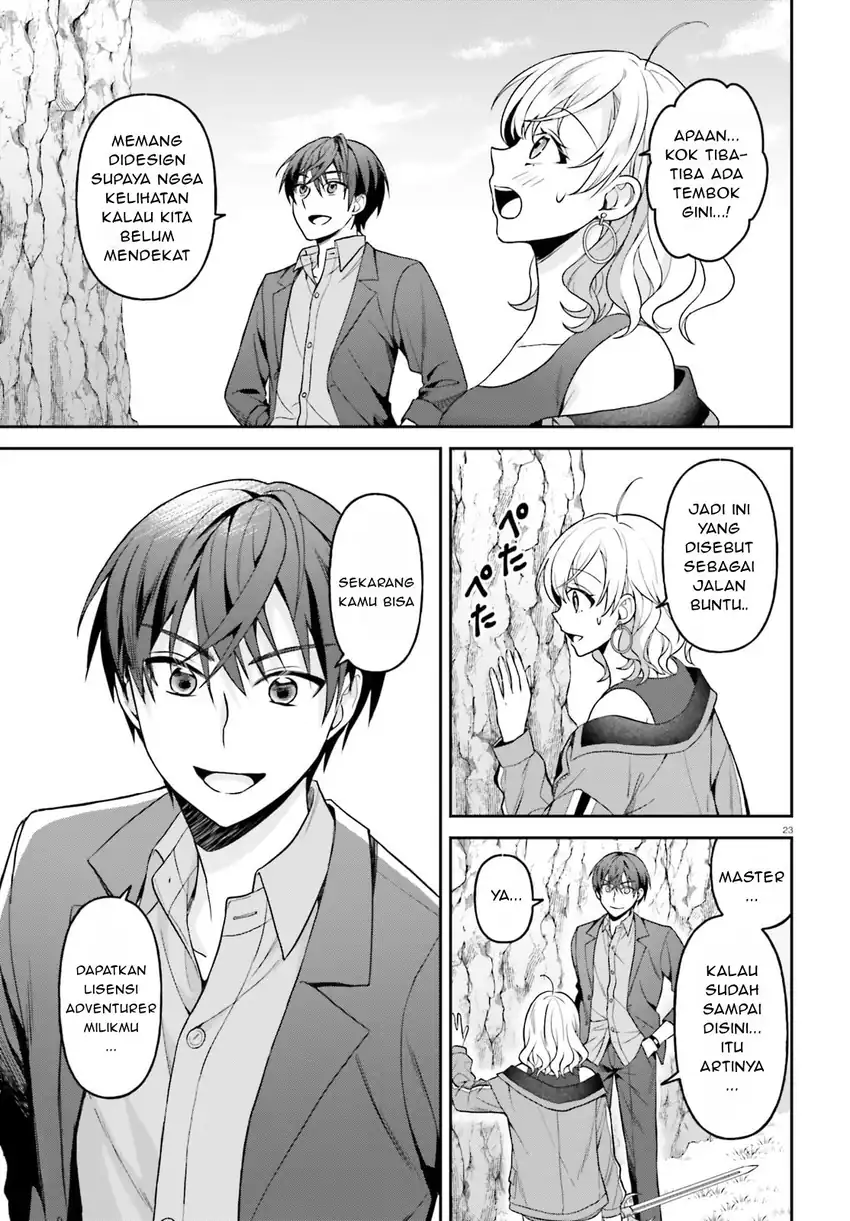 Baca Negattemonai Tsuihougo kara no Slow Life? ~Intai shita Hazu ga Nariyuki de Bishoujo Gal no Shishou ni Nattara naze ka Mechakucha Natsukareta~ - Chapter 12 halaman 24