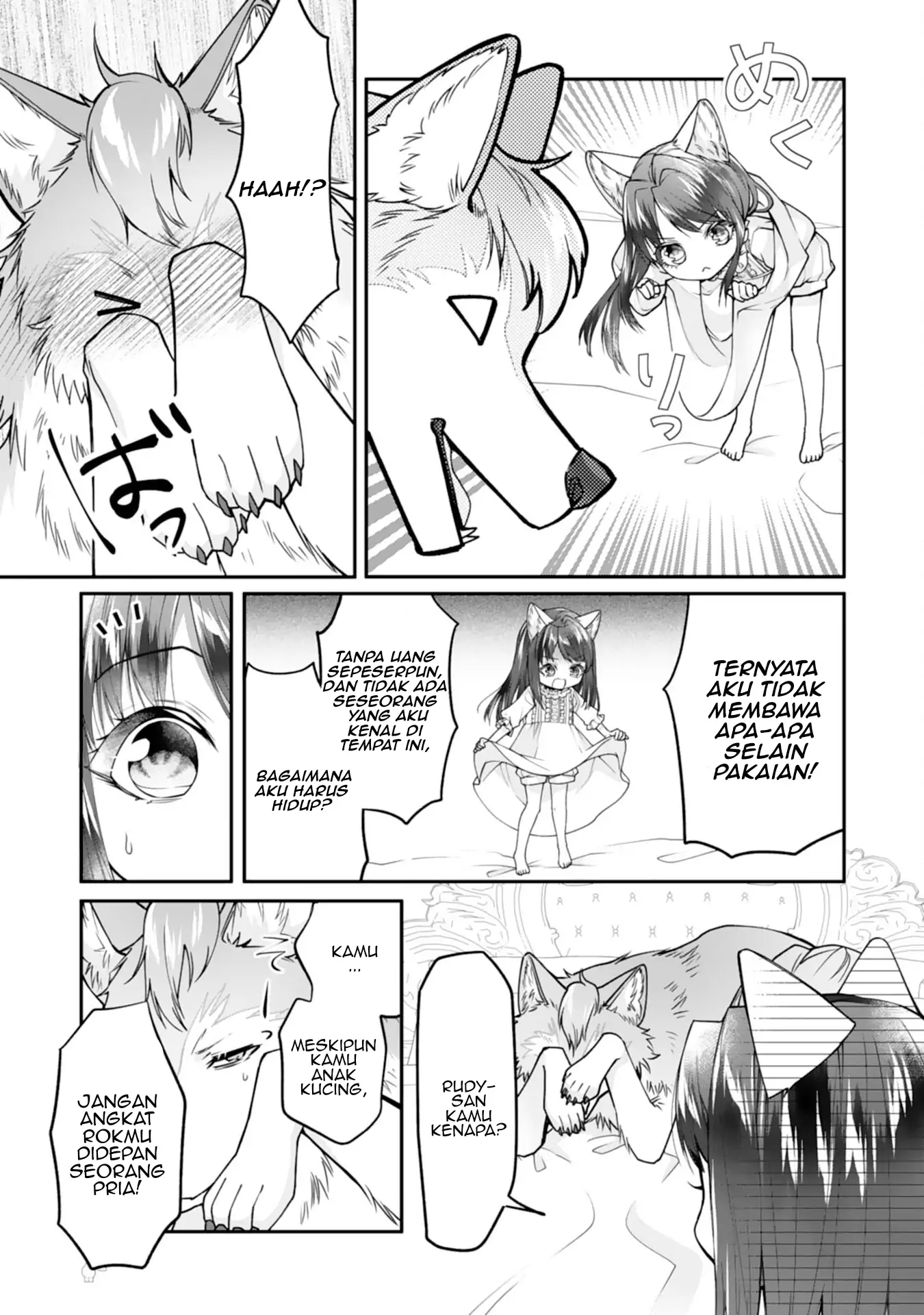 Baca Neko Neko Youjo no Aijou Gohan ~Isekai de Mofumofu-tachi ni Ryouri wo Tsukurimasu!~ - Chapter 01 halaman 27