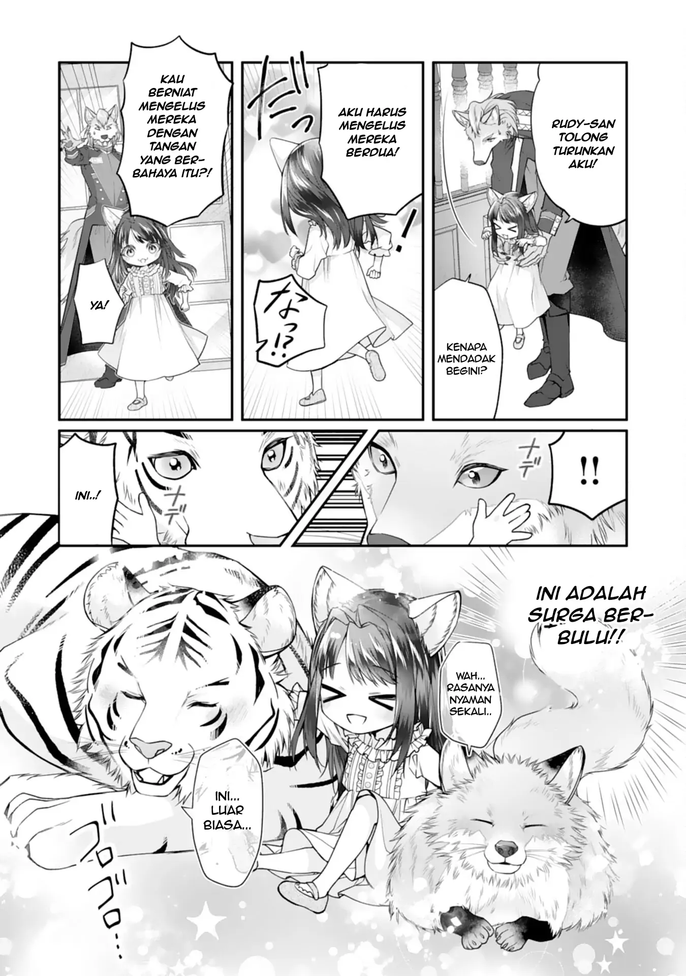 Baca Neko Neko Youjo no Aijou Gohan ~Isekai de Mofumofu-tachi ni Ryouri wo Tsukurimasu!~ - Chapter 02 halaman 18