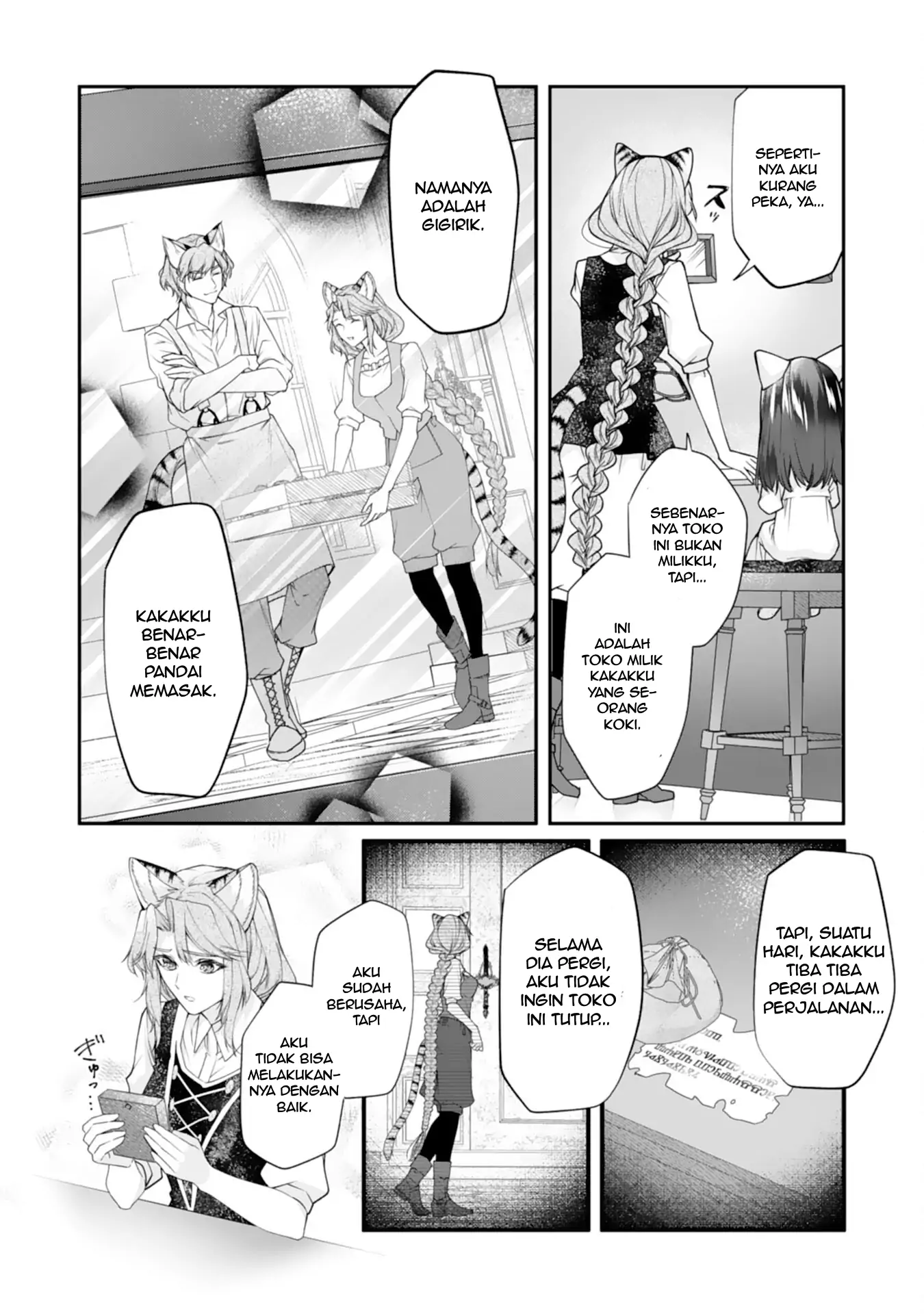 Baca Neko Neko Youjo no Aijou Gohan ~Isekai de Mofumofu-tachi ni Ryouri wo Tsukurimasu!~ - Chapter 02 halaman 23