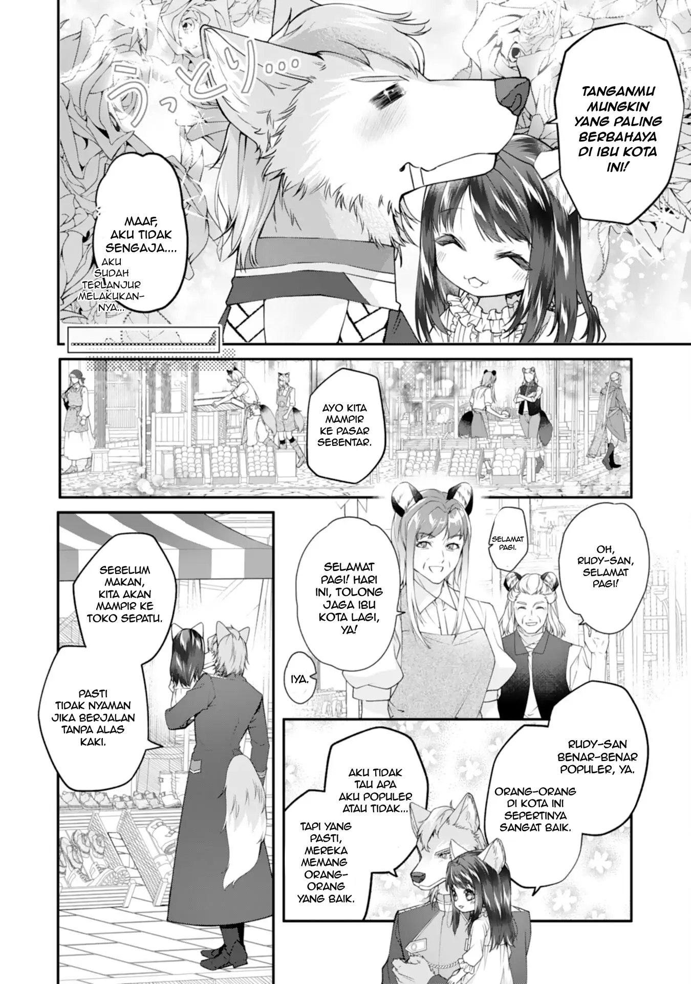 Baca Neko Neko Youjo no Aijou Gohan ~Isekai de Mofumofu-tachi ni Ryouri wo Tsukurimasu!~ - Chapter 02 halaman 9