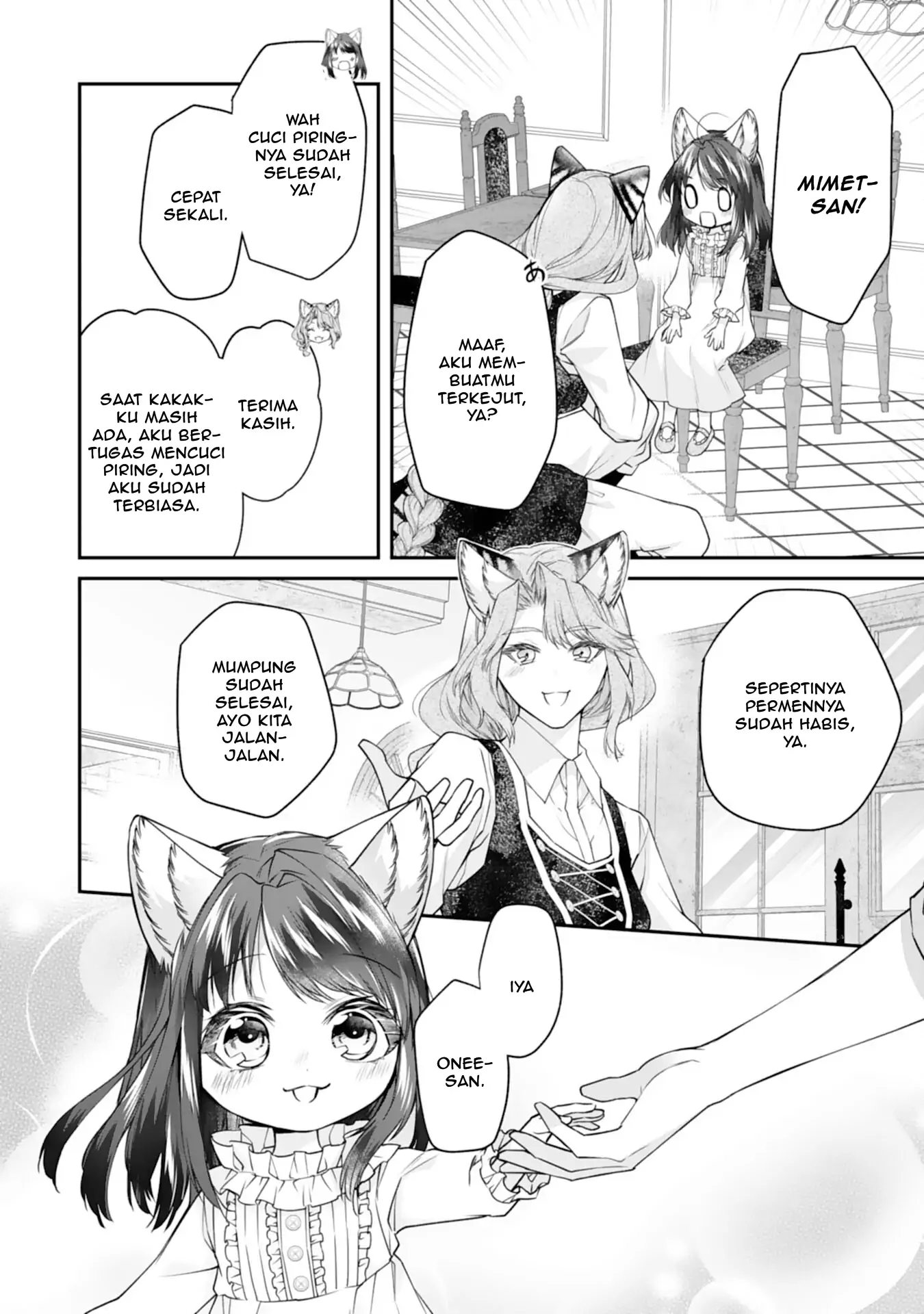 Baca Neko Neko Youjo no Aijou Gohan ~Isekai de Mofumofu-tachi ni Ryouri wo Tsukurimasu!~ - Chapter 03 halaman 23
