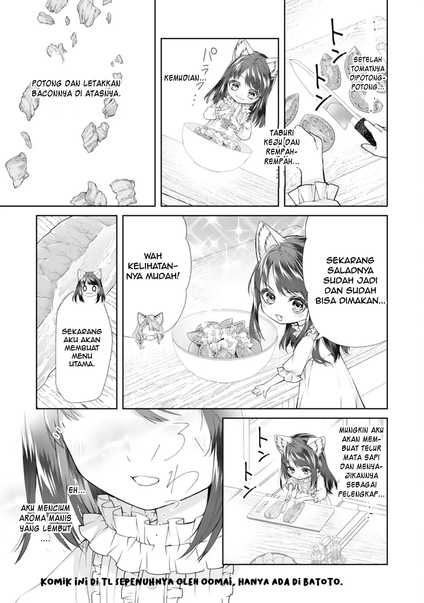 Baca Neko Neko Youjo no Aijou Gohan ~Isekai de Mofumofu-tachi ni Ryouri wo Tsukurimasu!~ - Chapter 03 halaman 4
