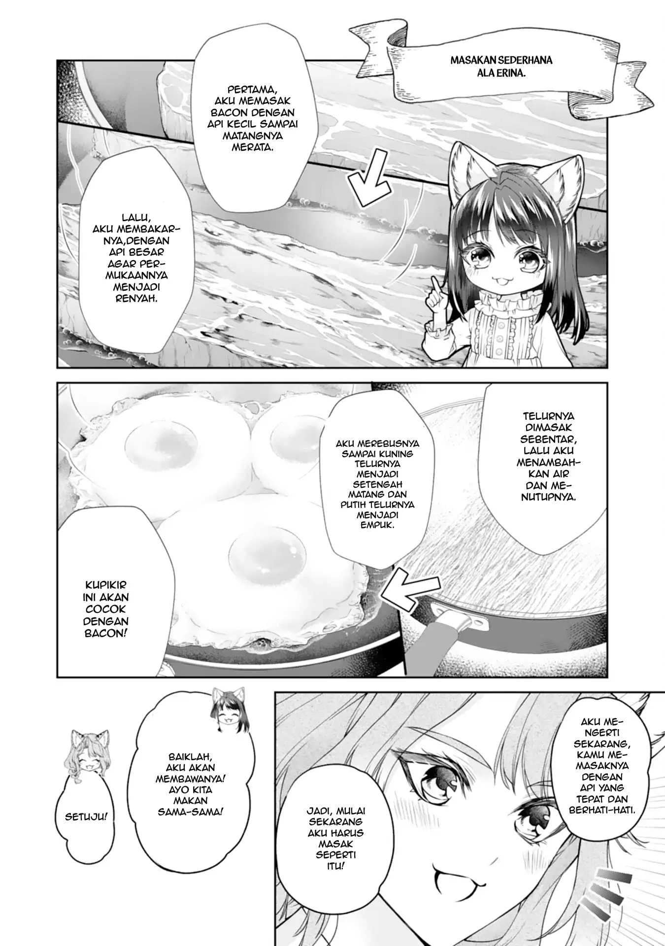 Baca Neko Neko Youjo no Aijou Gohan ~Isekai de Mofumofu-tachi ni Ryouri wo Tsukurimasu!~ - Chapter 03 halaman 7