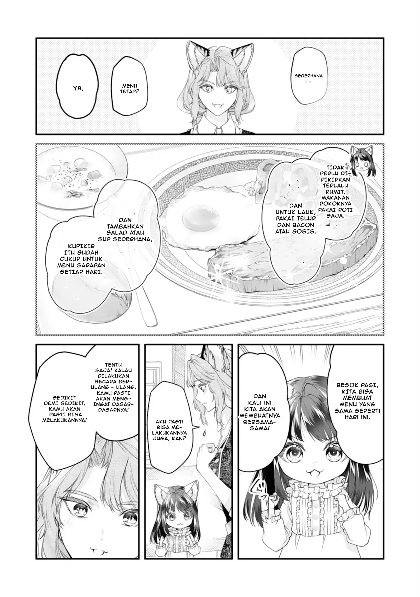Baca Neko Neko Youjo no Aijou Gohan ~Isekai de Mofumofu-tachi ni Ryouri wo Tsukurimasu!~ - Chapter 04 halaman 13