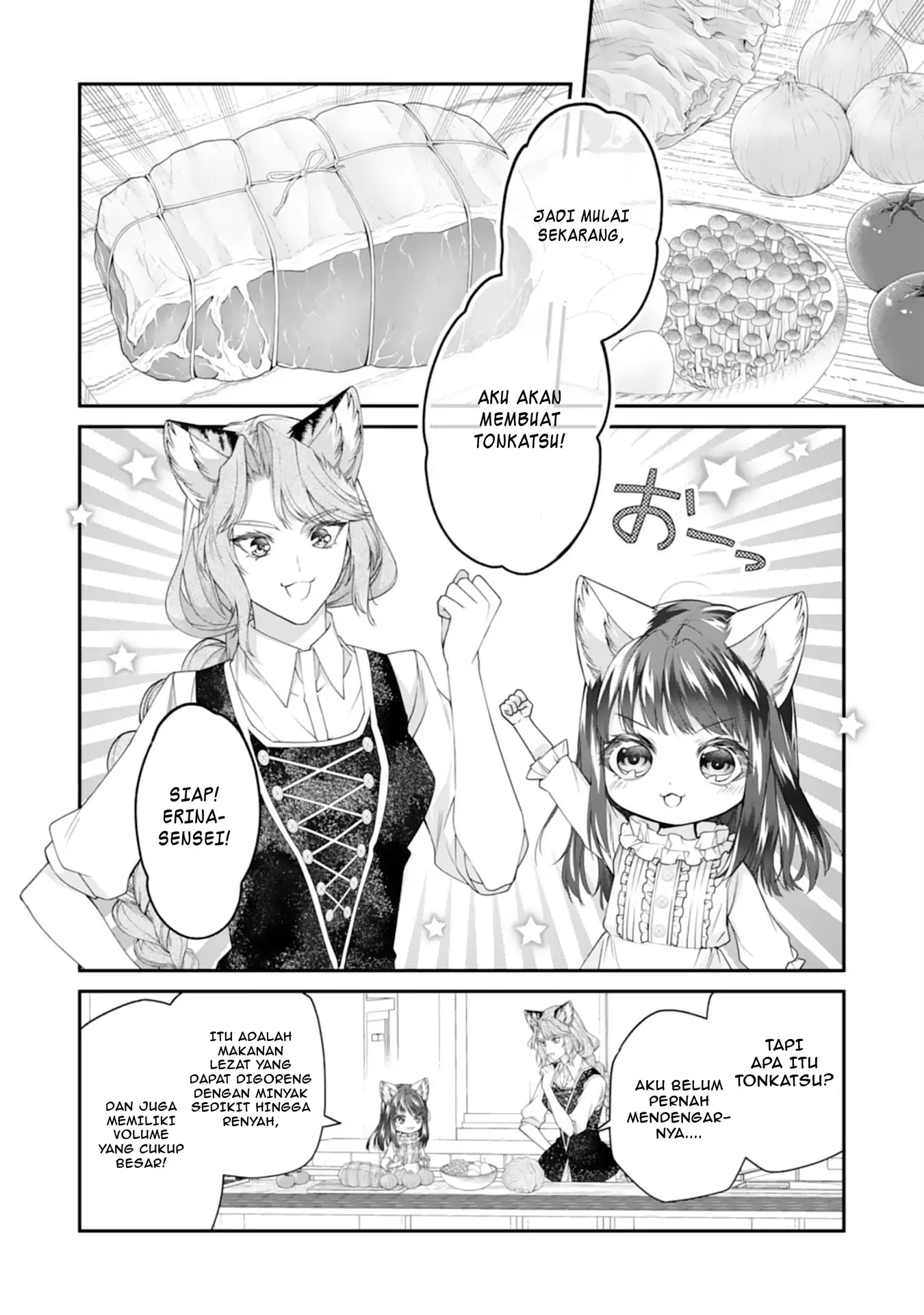 Baca Neko Neko Youjo no Aijou Gohan ~Isekai de Mofumofu-tachi ni Ryouri wo Tsukurimasu!~ - Chapter 04 halaman 15