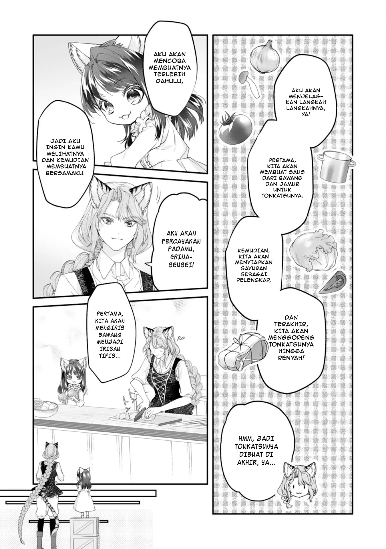Baca Neko Neko Youjo no Aijou Gohan ~Isekai de Mofumofu-tachi ni Ryouri wo Tsukurimasu!~ - Chapter 04 halaman 16