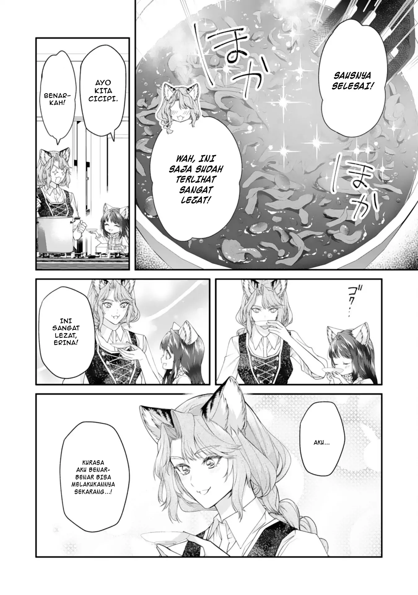 Baca Neko Neko Youjo no Aijou Gohan ~Isekai de Mofumofu-tachi ni Ryouri wo Tsukurimasu!~ - Chapter 04 halaman 17