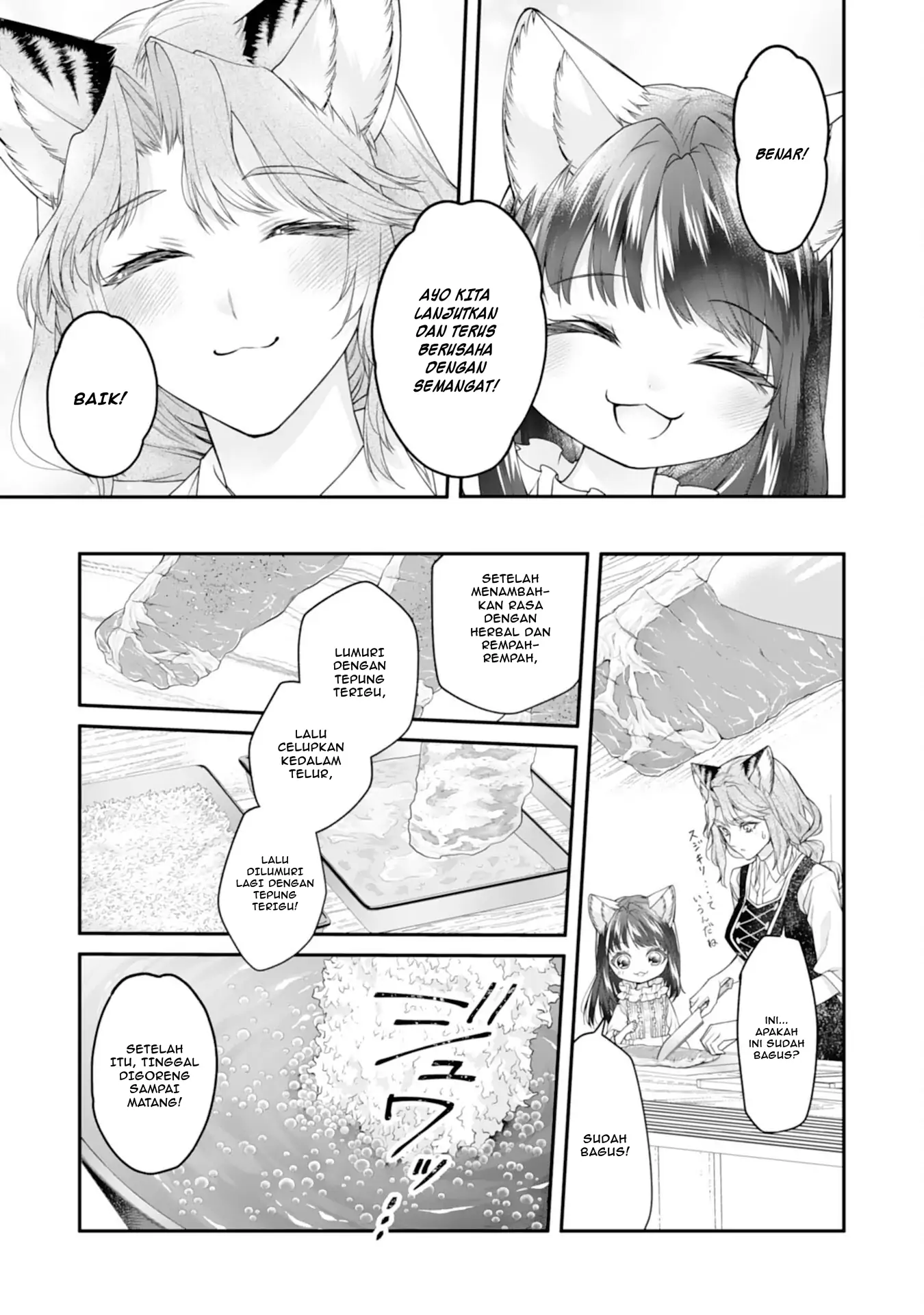 Baca Neko Neko Youjo no Aijou Gohan ~Isekai de Mofumofu-tachi ni Ryouri wo Tsukurimasu!~ - Chapter 04 halaman 18