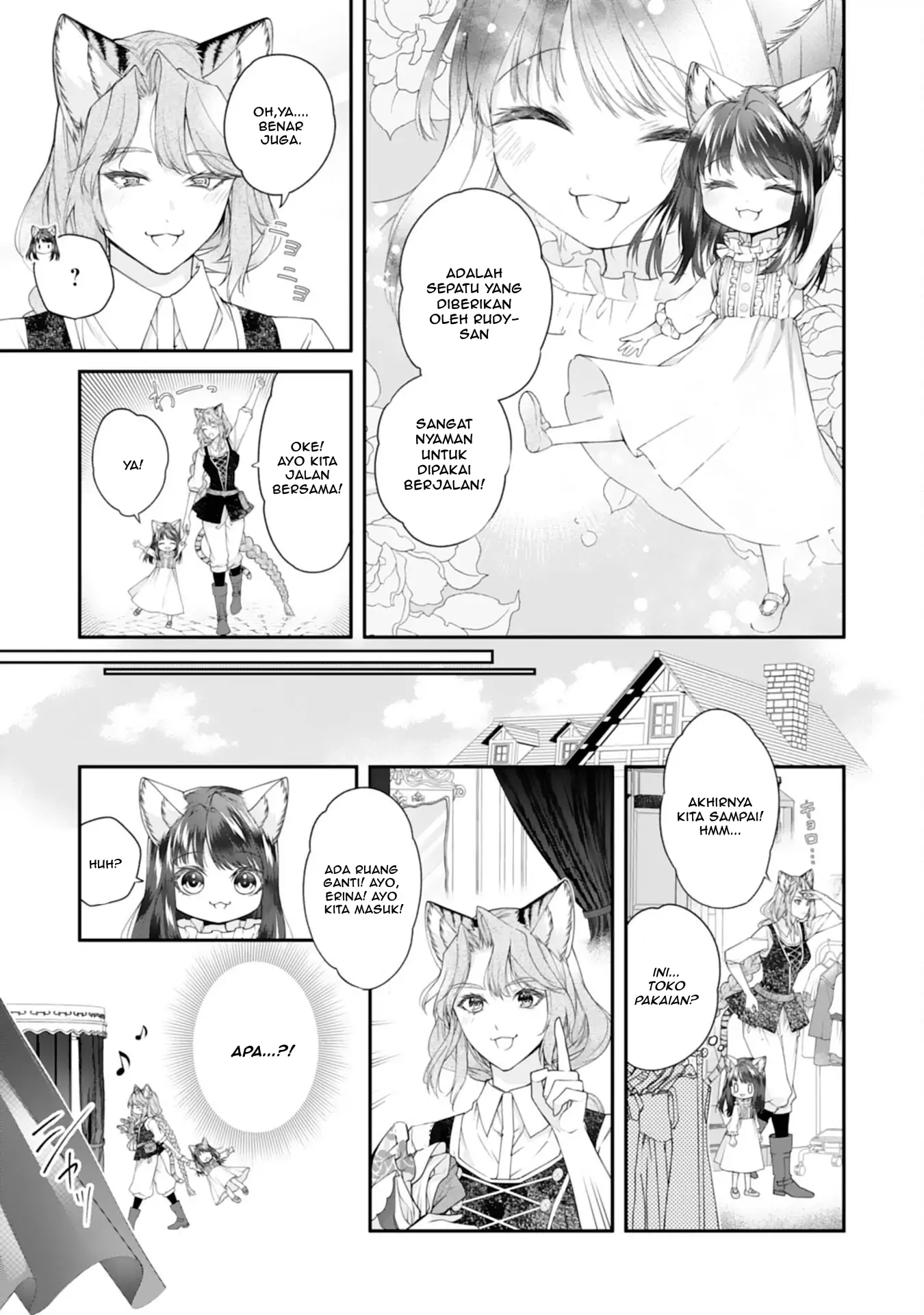 Baca Neko Neko Youjo no Aijou Gohan ~Isekai de Mofumofu-tachi ni Ryouri wo Tsukurimasu!~ - Chapter 04 halaman 4