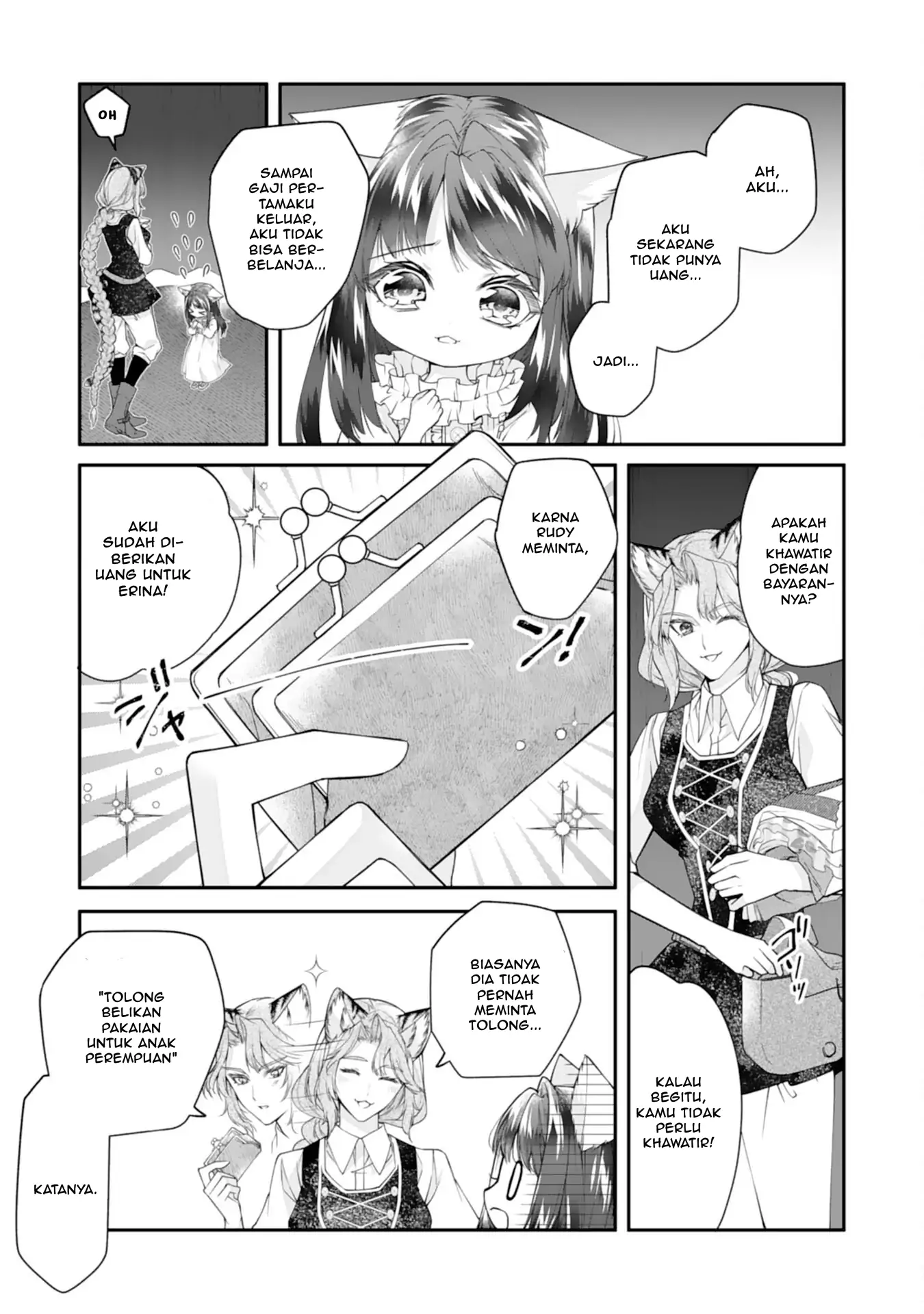 Baca Neko Neko Youjo no Aijou Gohan ~Isekai de Mofumofu-tachi ni Ryouri wo Tsukurimasu!~ - Chapter 04 halaman 6