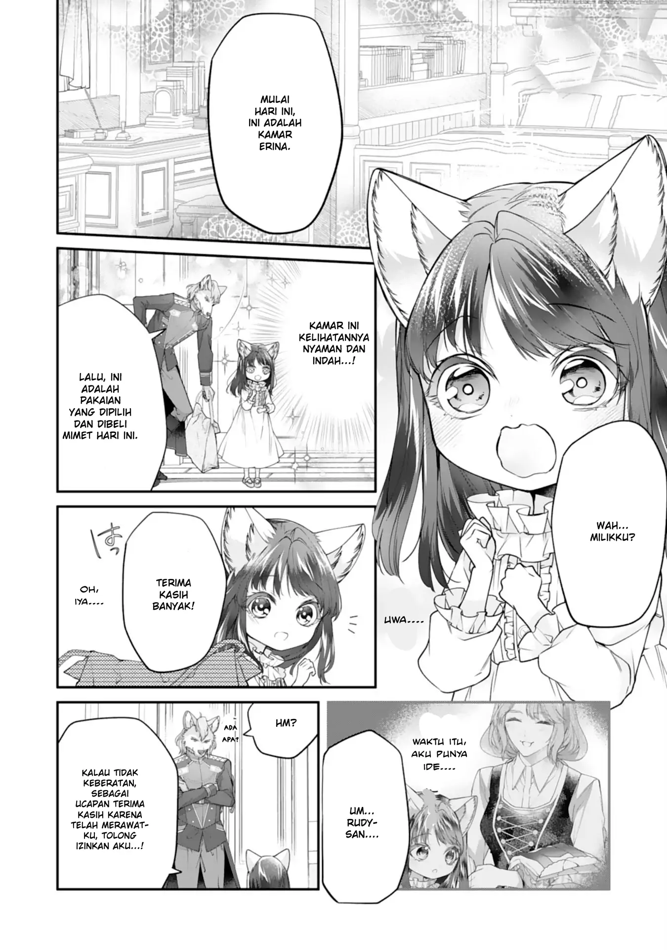 Baca Neko Neko Youjo no Aijou Gohan ~Isekai de Mofumofu-tachi ni Ryouri wo Tsukurimasu!~ - Chapter 05 halaman 23