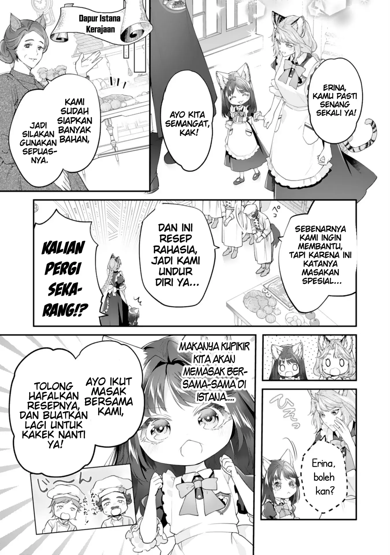 Baca Neko Neko Youjo no Aijou Gohan ~Isekai de Mofumofu-tachi ni Ryouri wo Tsukurimasu!~ - Chapter 11 halaman 16