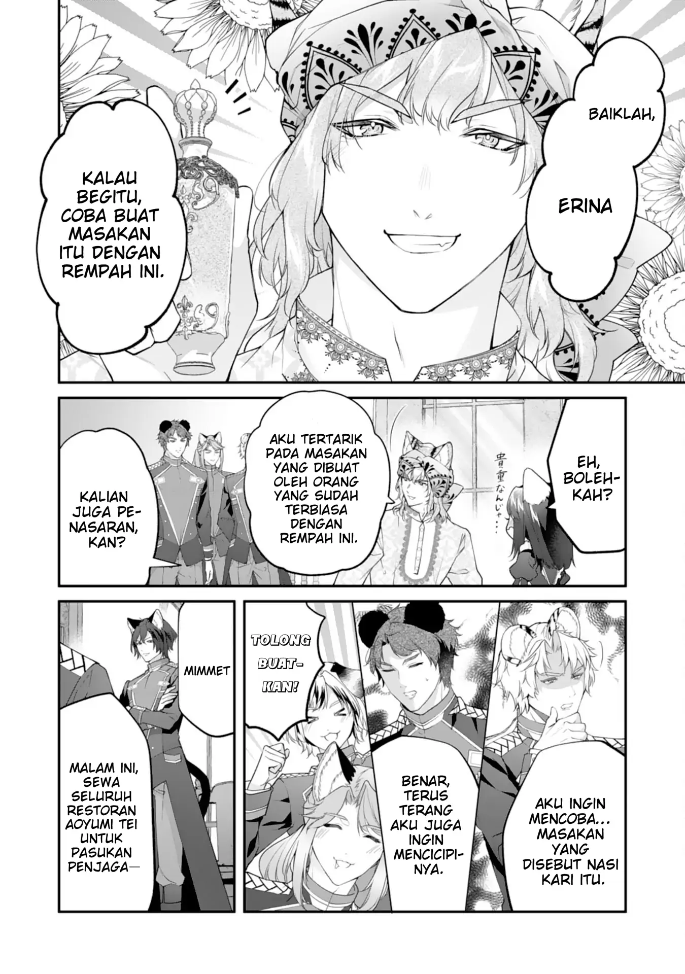 Baca Neko Neko Youjo no Aijou Gohan ~Isekai de Mofumofu-tachi ni Ryouri wo Tsukurimasu!~ - Chapter 12 halaman 10