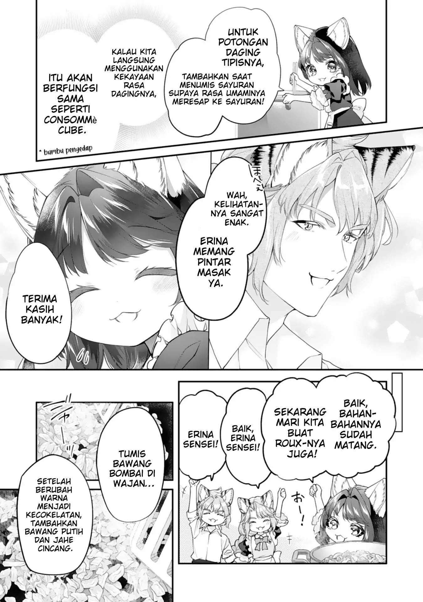 Baca Neko Neko Youjo no Aijou Gohan ~Isekai de Mofumofu-tachi ni Ryouri wo Tsukurimasu!~ - Chapter 12 halaman 17