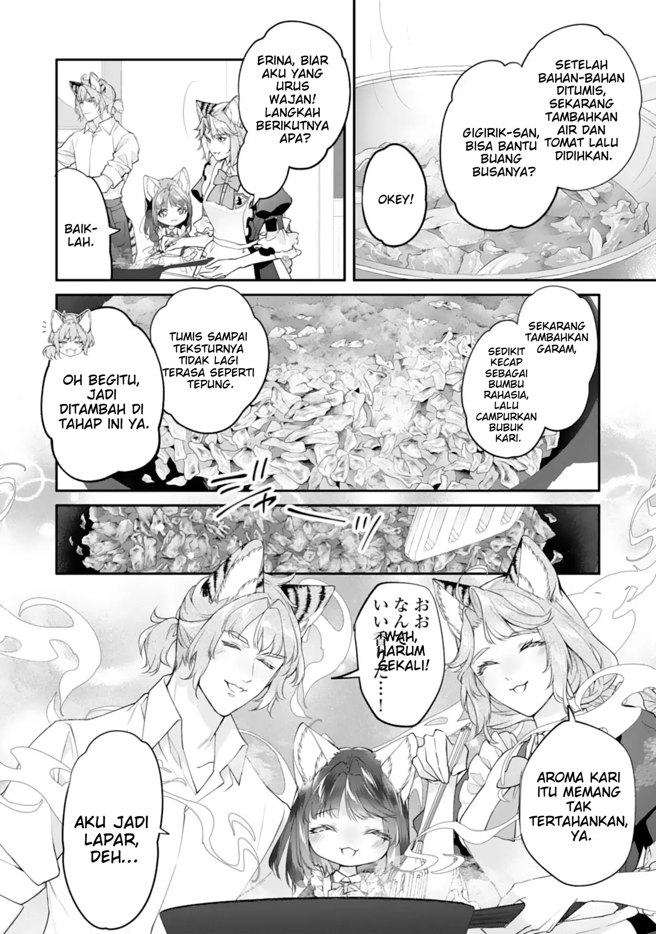 Baca Neko Neko Youjo no Aijou Gohan ~Isekai de Mofumofu-tachi ni Ryouri wo Tsukurimasu!~ - Chapter 12 halaman 18