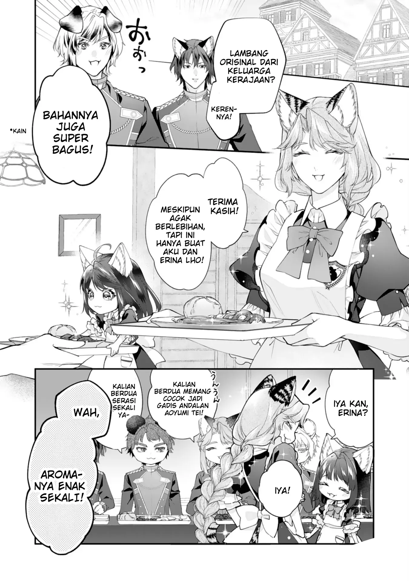 Baca Neko Neko Youjo no Aijou Gohan ~Isekai de Mofumofu-tachi ni Ryouri wo Tsukurimasu!~ - Chapter 12 halaman 2