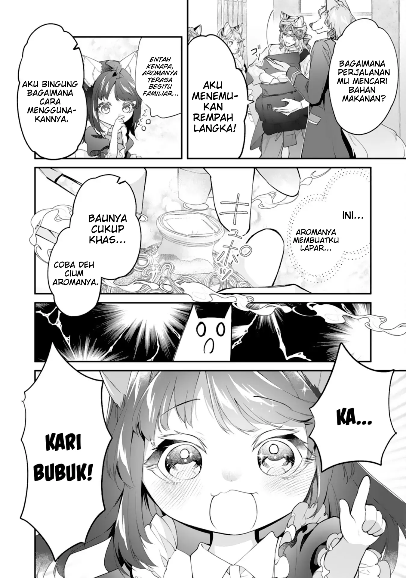 Baca Neko Neko Youjo no Aijou Gohan ~Isekai de Mofumofu-tachi ni Ryouri wo Tsukurimasu!~ - Chapter 12 halaman 6