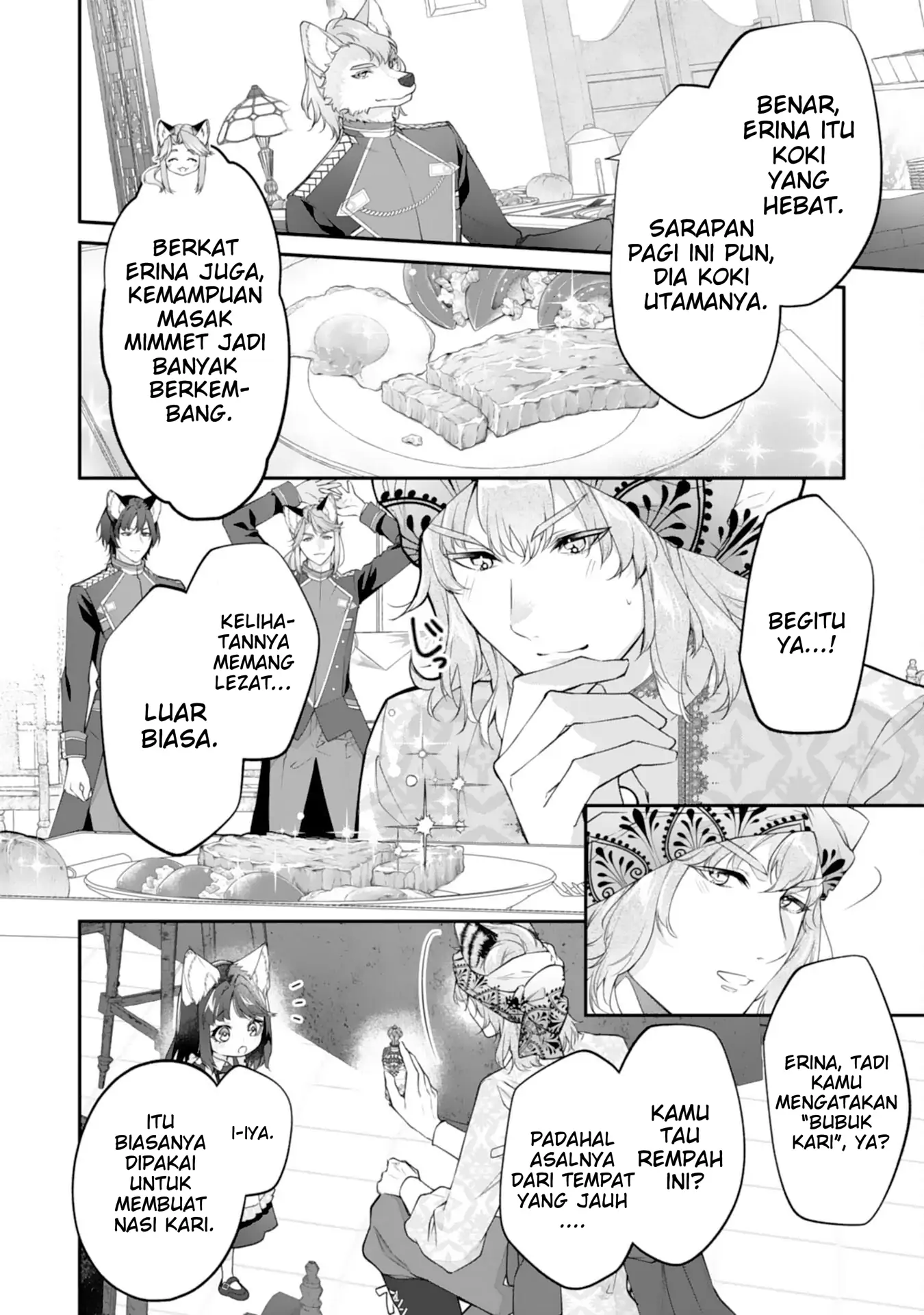 Baca Neko Neko Youjo no Aijou Gohan ~Isekai de Mofumofu-tachi ni Ryouri wo Tsukurimasu!~ - Chapter 12 halaman 8