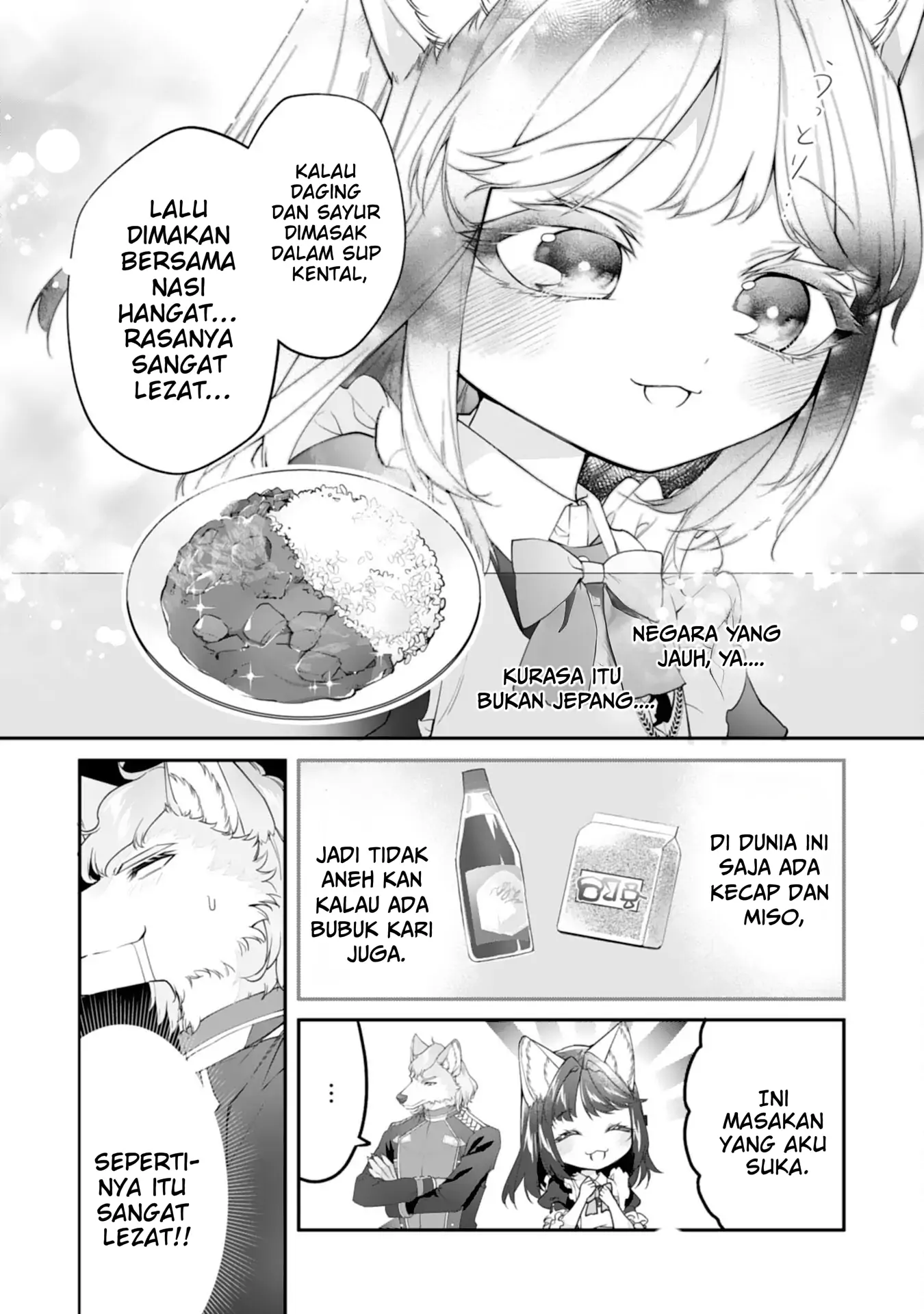 Baca Neko Neko Youjo no Aijou Gohan ~Isekai de Mofumofu-tachi ni Ryouri wo Tsukurimasu!~ - Chapter 12 halaman 9