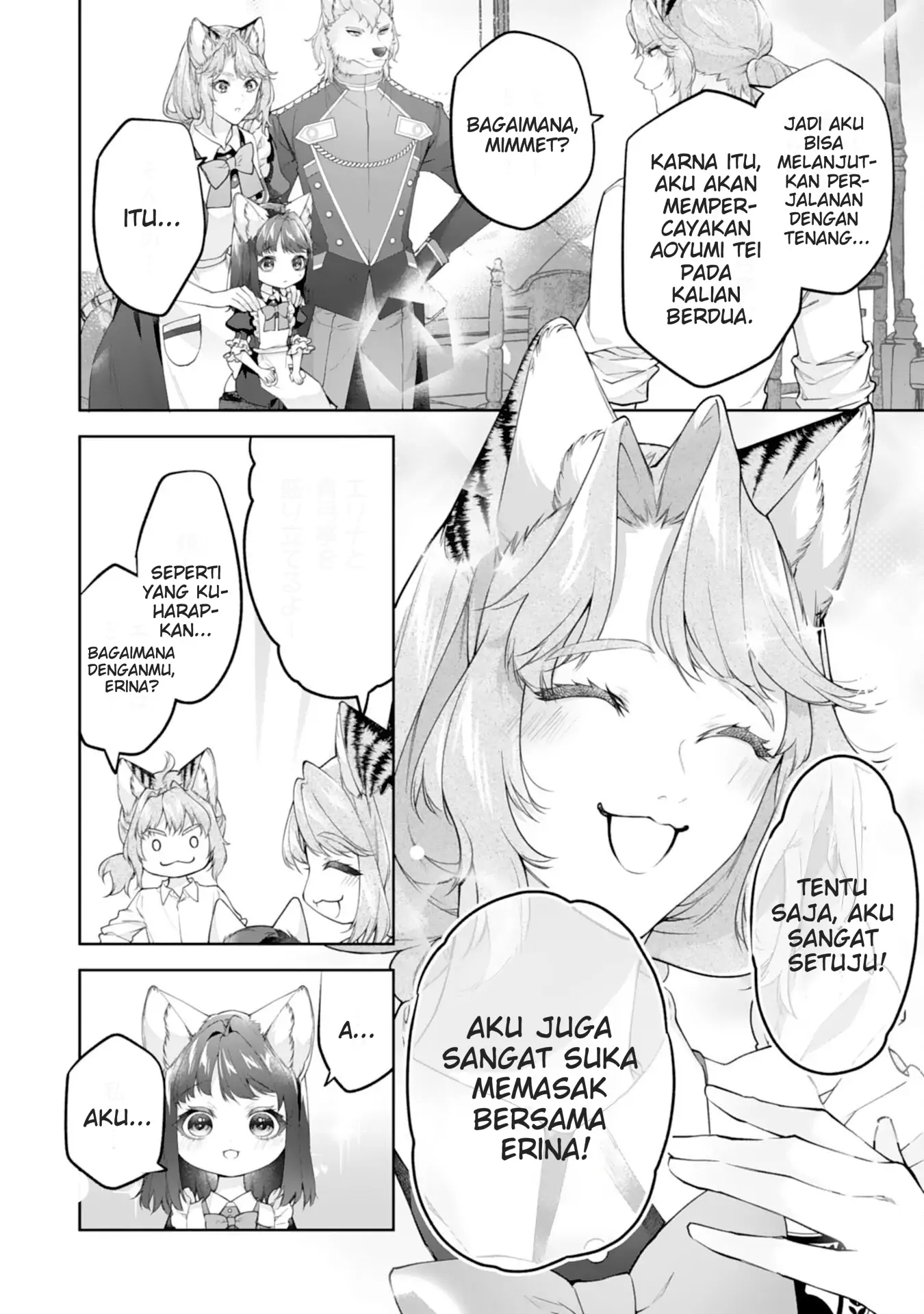 Baca Neko Neko Youjo no Aijou Gohan ~Isekai de Mofumofu-tachi ni Ryouri wo Tsukurimasu!~ - Chapter 13 halaman 16