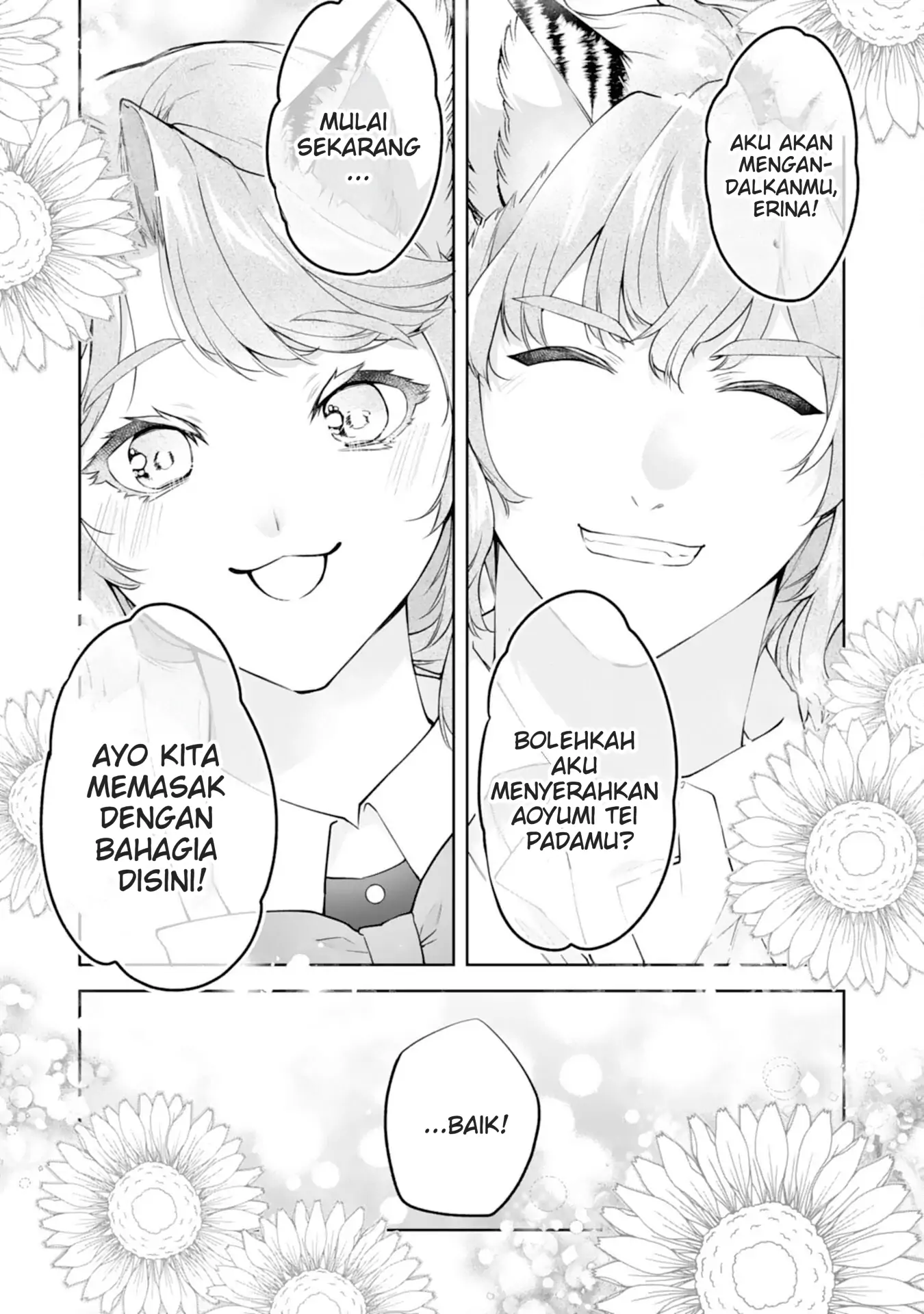 Baca Neko Neko Youjo no Aijou Gohan ~Isekai de Mofumofu-tachi ni Ryouri wo Tsukurimasu!~ - Chapter 13 halaman 17