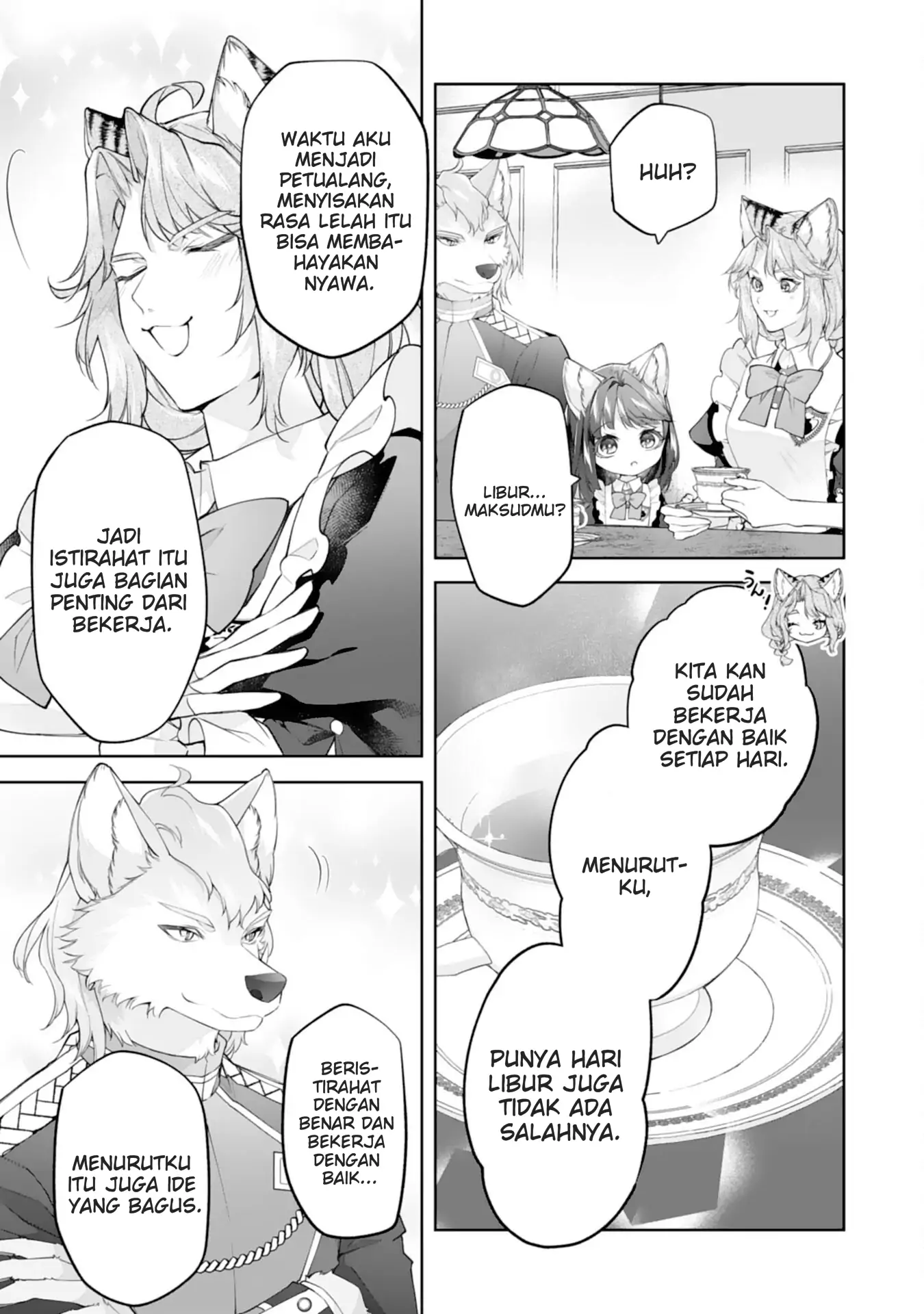 Baca Neko Neko Youjo no Aijou Gohan ~Isekai de Mofumofu-tachi ni Ryouri wo Tsukurimasu!~ - Chapter 13 halaman 21