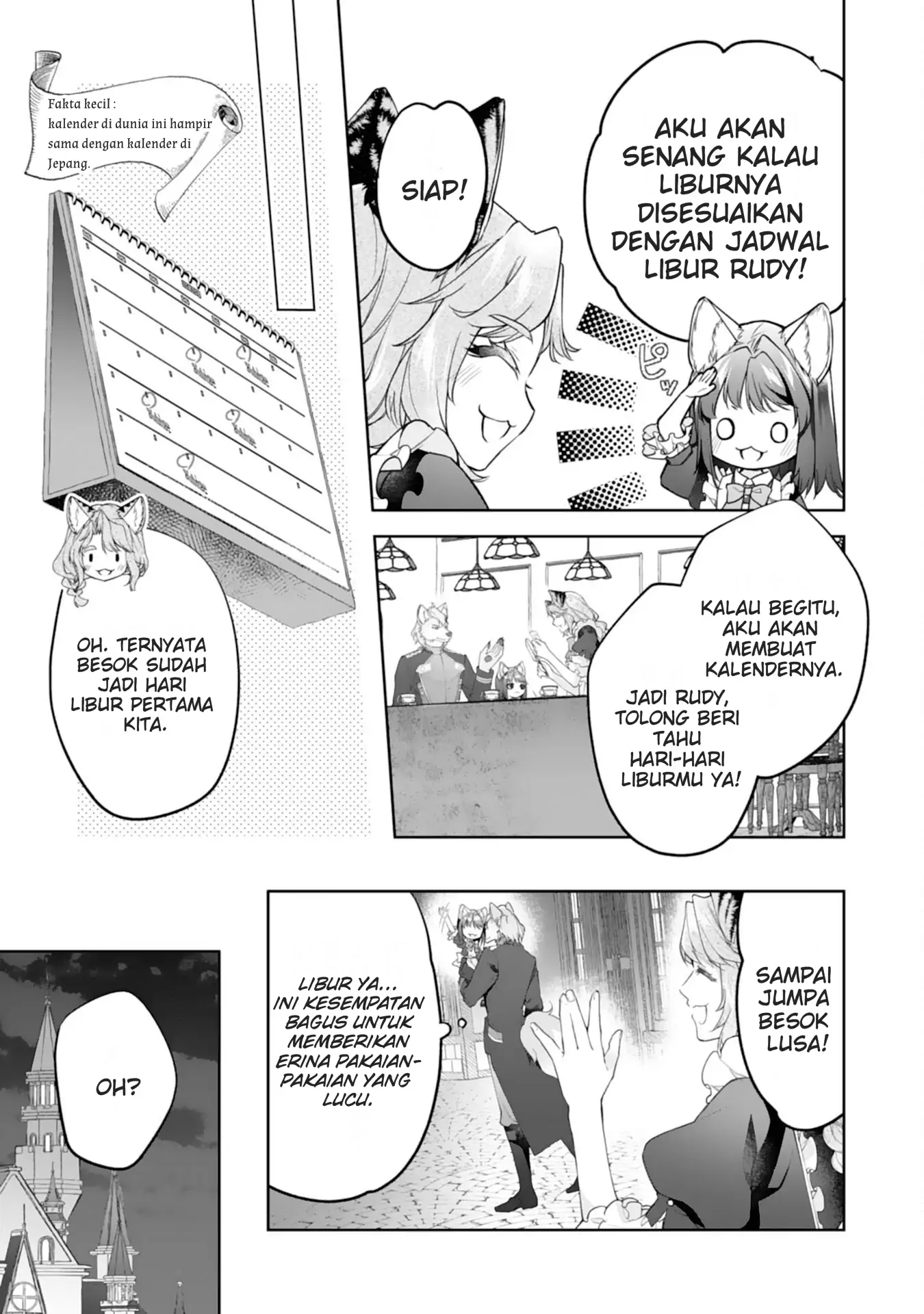 Baca Neko Neko Youjo no Aijou Gohan ~Isekai de Mofumofu-tachi ni Ryouri wo Tsukurimasu!~ - Chapter 13 halaman 23