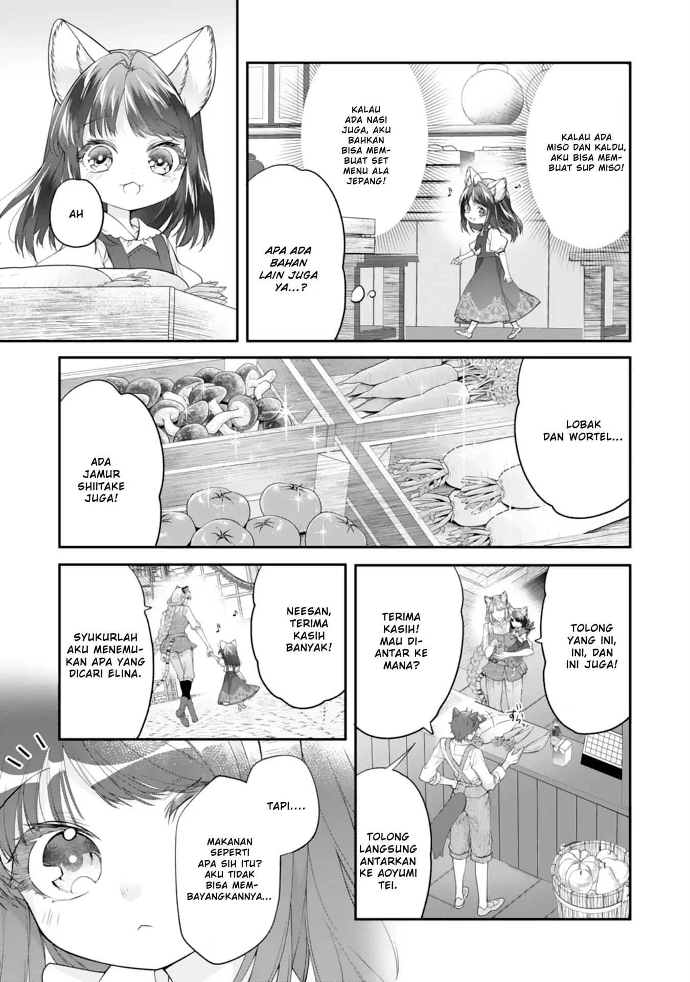 Baca Neko Neko Youjo no Aijou Gohan ~Isekai de Mofumofu-tachi ni Ryouri wo Tsukurimasu!~ - Chapter 6 halaman 20