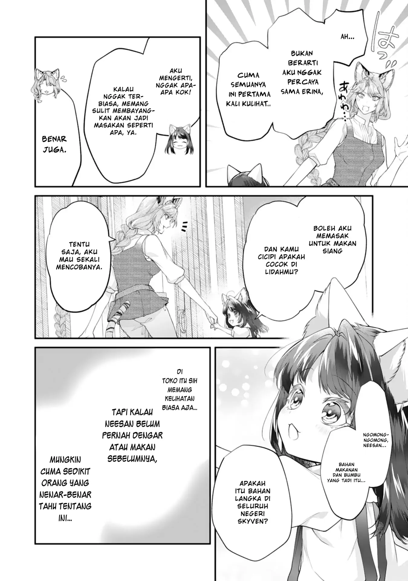 Baca Neko Neko Youjo no Aijou Gohan ~Isekai de Mofumofu-tachi ni Ryouri wo Tsukurimasu!~ - Chapter 6 halaman 21