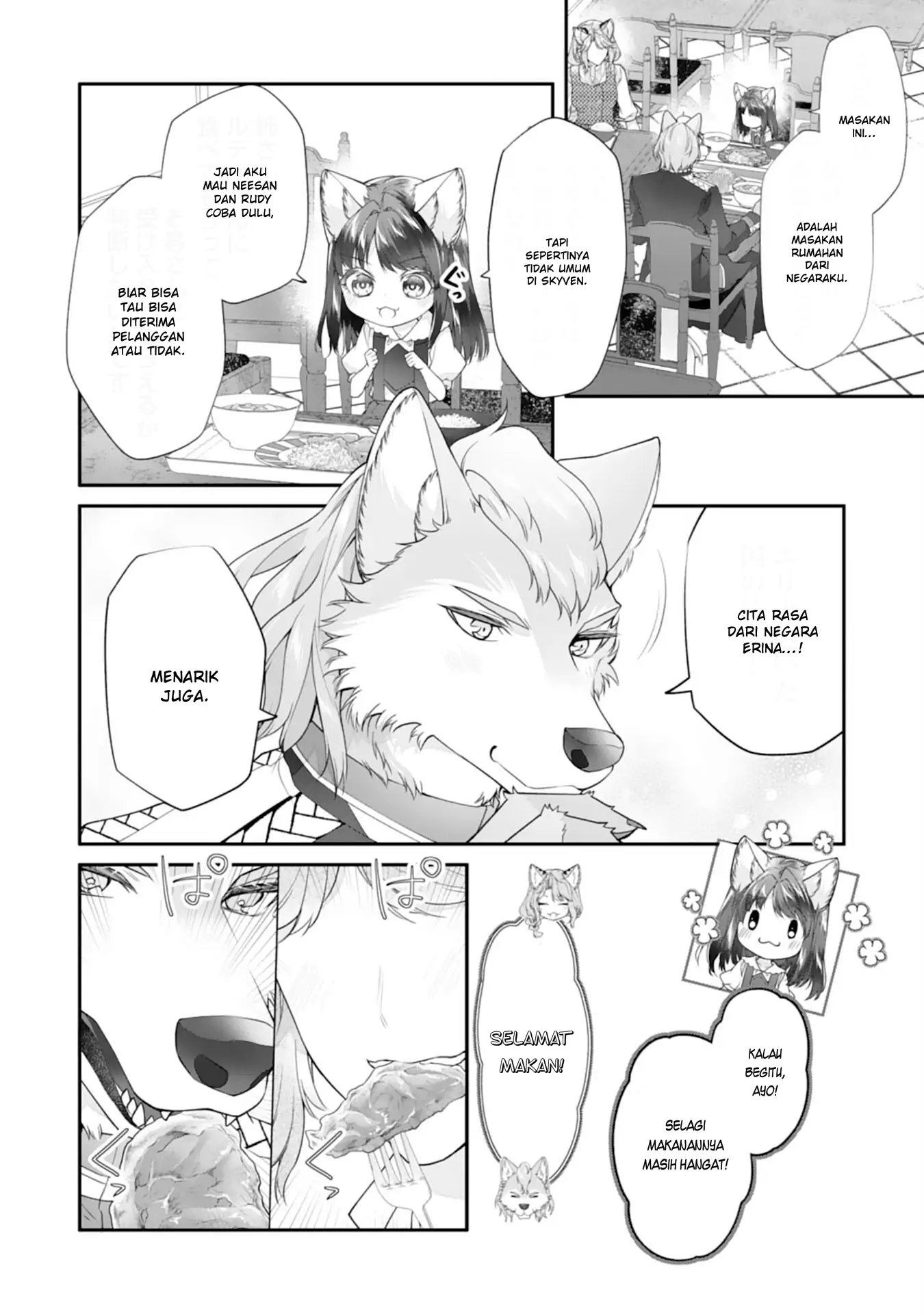 Baca Neko Neko Youjo no Aijou Gohan ~Isekai de Mofumofu-tachi ni Ryouri wo Tsukurimasu!~ - Chapter 7 halaman 12