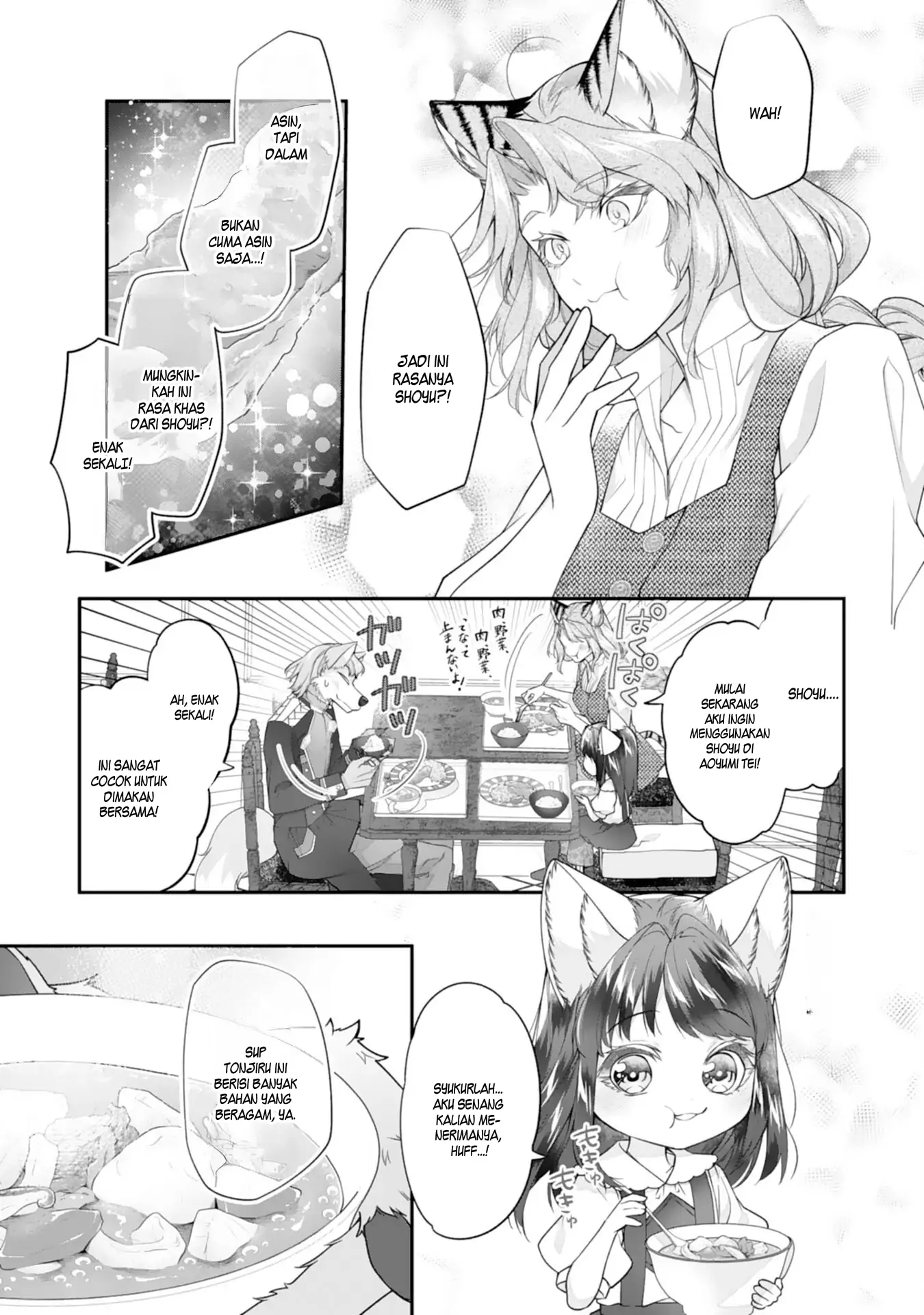 Baca Neko Neko Youjo no Aijou Gohan ~Isekai de Mofumofu-tachi ni Ryouri wo Tsukurimasu!~ - Chapter 7 halaman 13