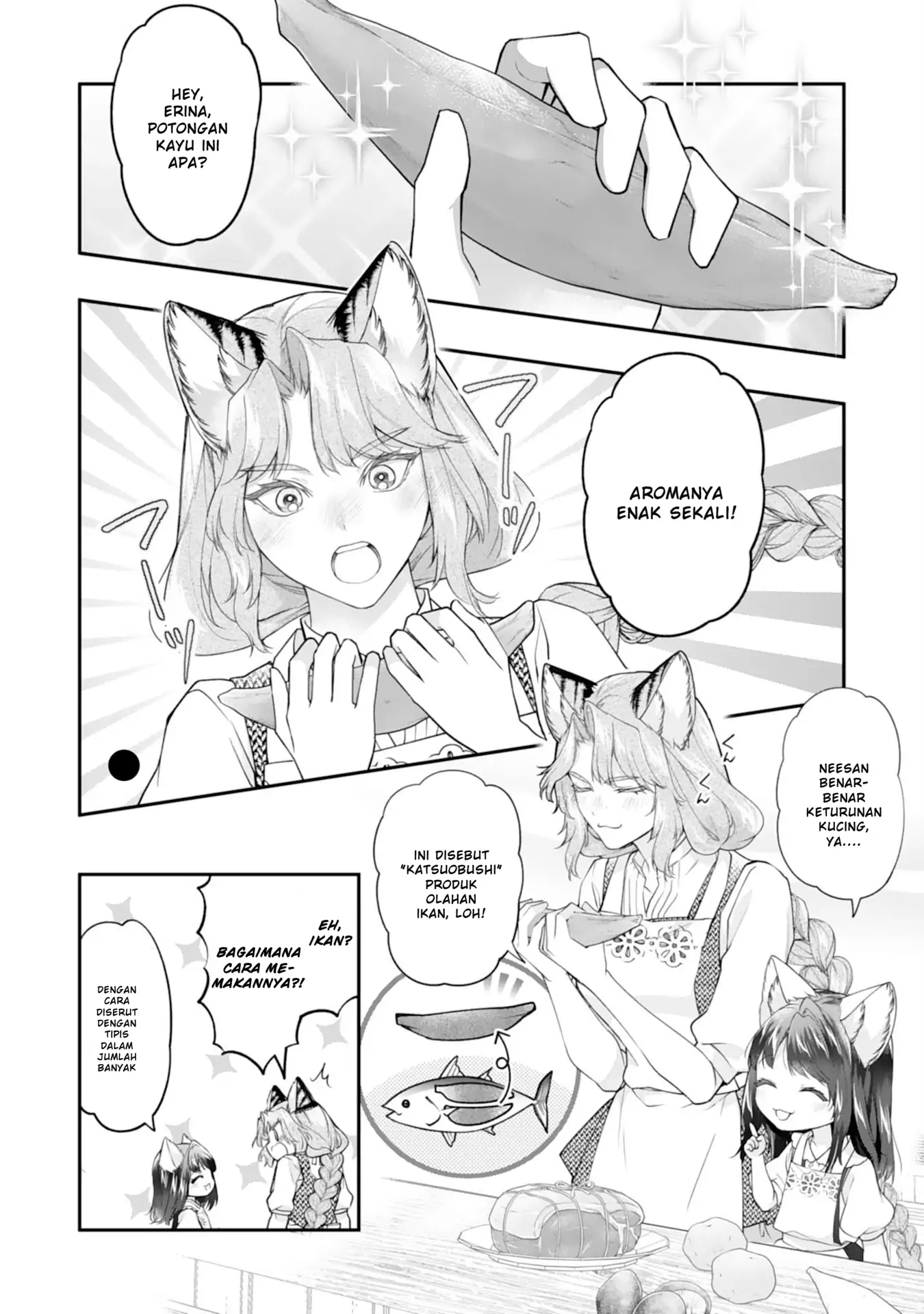Baca Neko Neko Youjo no Aijou Gohan ~Isekai de Mofumofu-tachi ni Ryouri wo Tsukurimasu!~ - Chapter 7 halaman 4