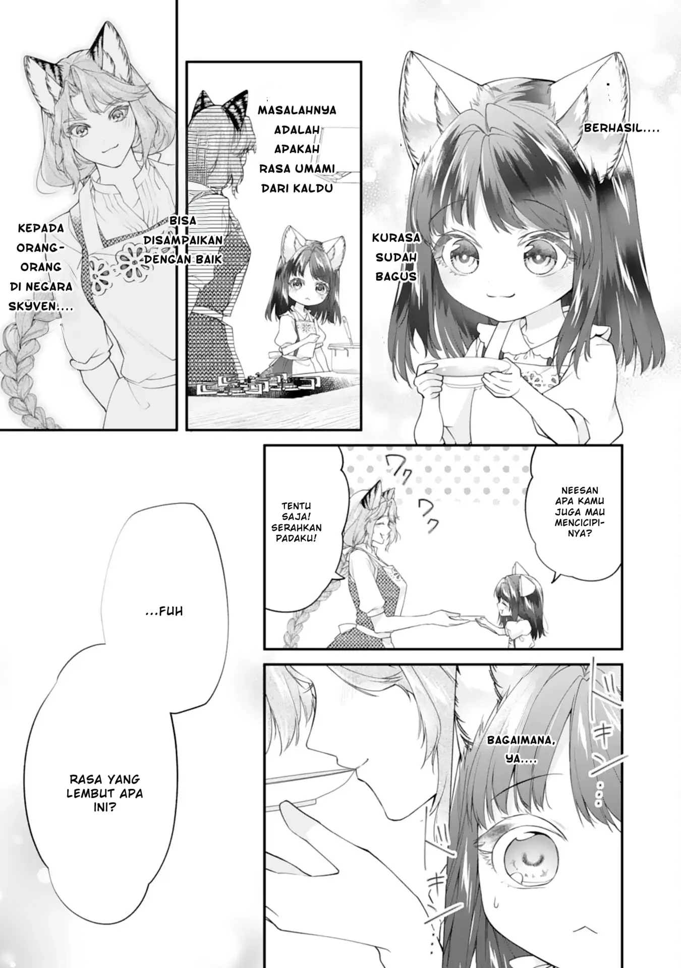 Baca Neko Neko Youjo no Aijou Gohan ~Isekai de Mofumofu-tachi ni Ryouri wo Tsukurimasu!~ - Chapter 7 halaman 7