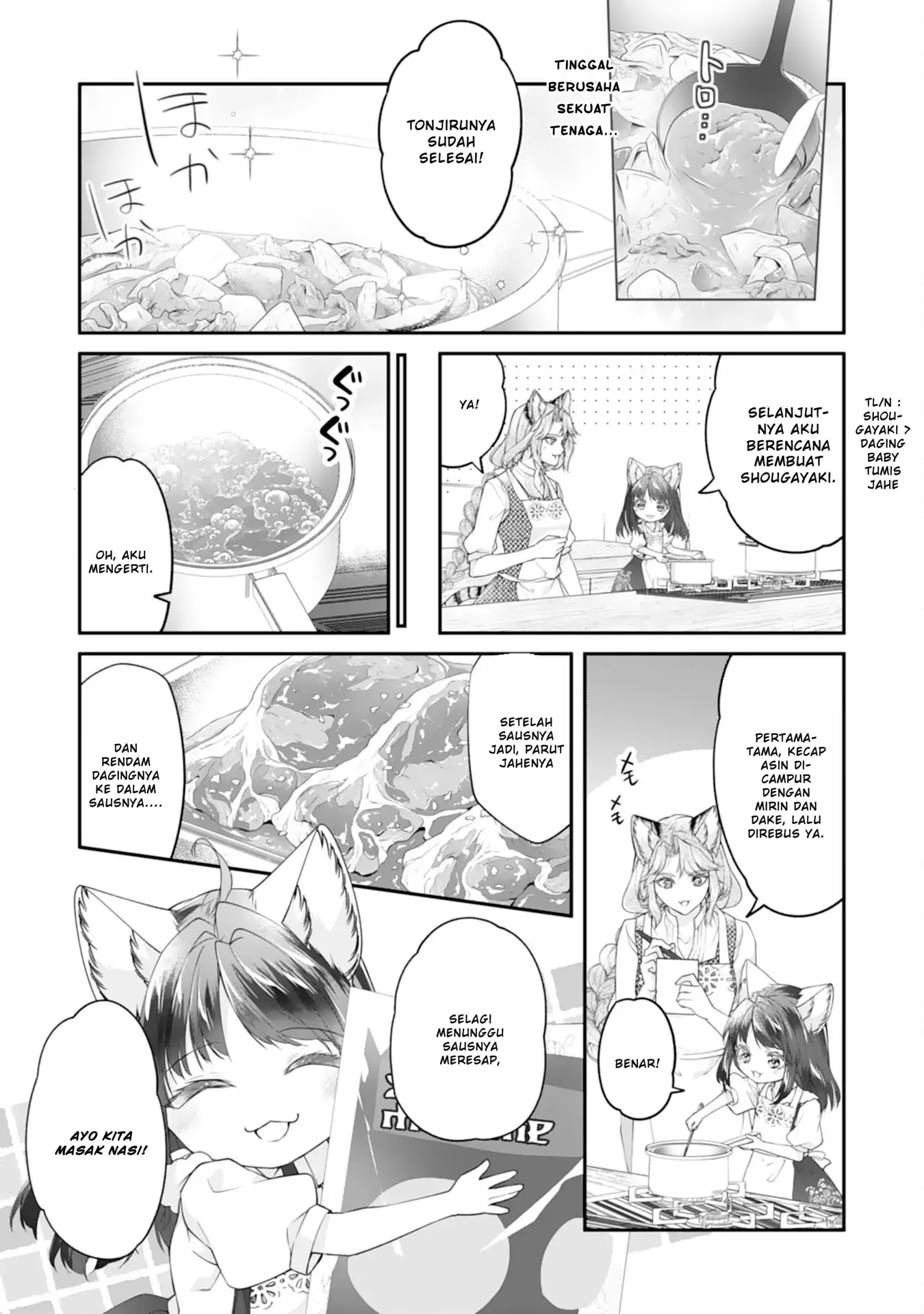 Baca Neko Neko Youjo no Aijou Gohan ~Isekai de Mofumofu-tachi ni Ryouri wo Tsukurimasu!~ - Chapter 7 halaman 9