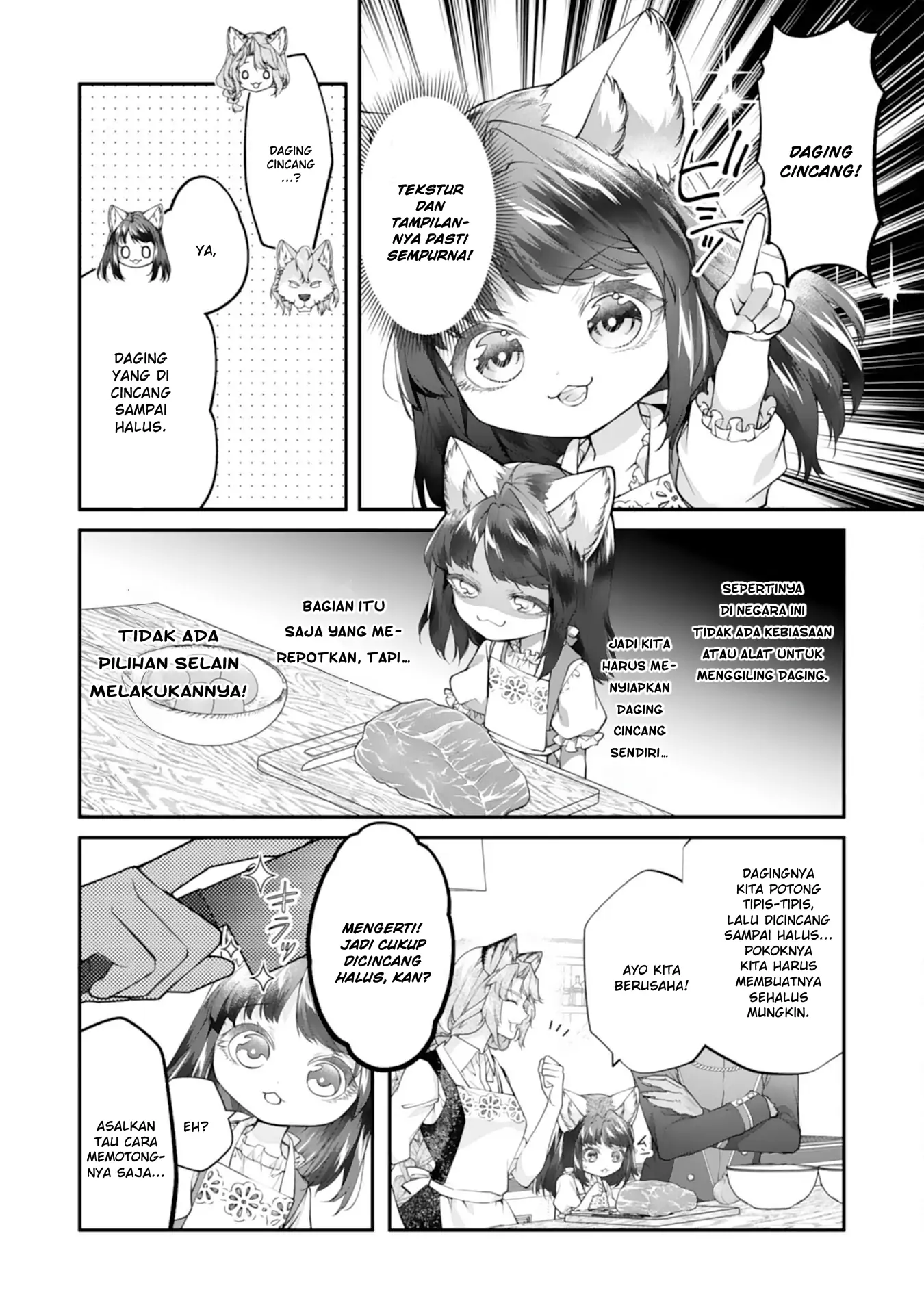 Baca Neko Neko Youjo no Aijou Gohan ~Isekai de Mofumofu-tachi ni Ryouri wo Tsukurimasu!~ - Chapter 8 halaman 13