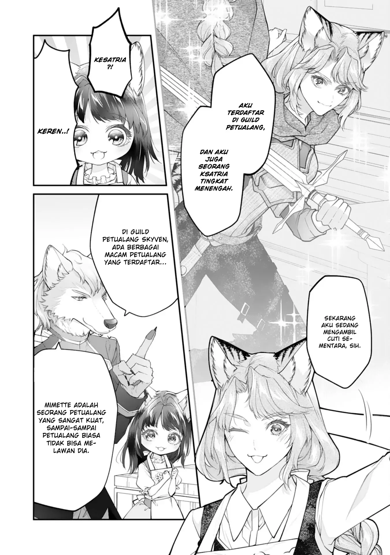 Baca Neko Neko Youjo no Aijou Gohan ~Isekai de Mofumofu-tachi ni Ryouri wo Tsukurimasu!~ - Chapter 8 halaman 15