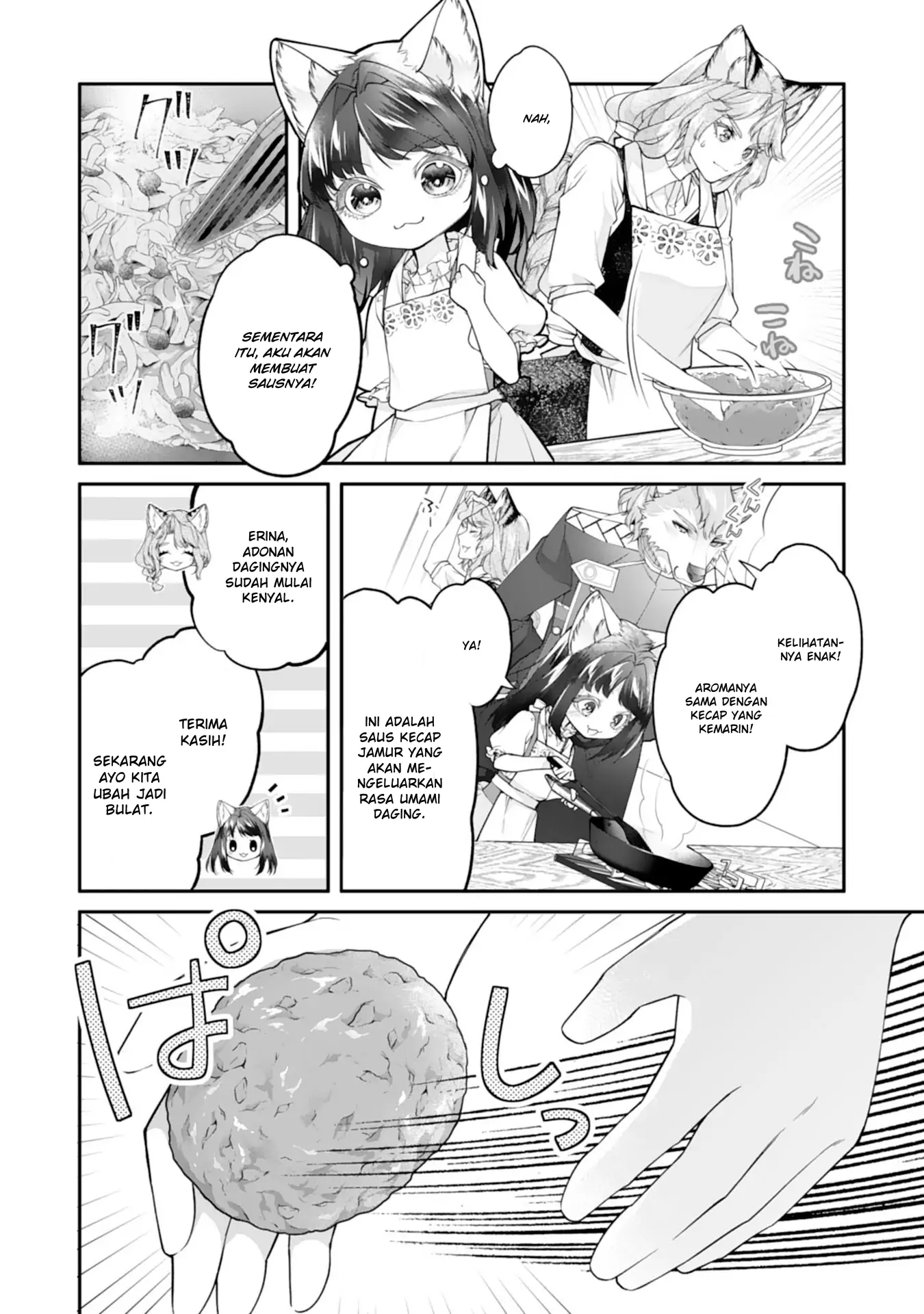Baca Neko Neko Youjo no Aijou Gohan ~Isekai de Mofumofu-tachi ni Ryouri wo Tsukurimasu!~ - Chapter 8 halaman 17