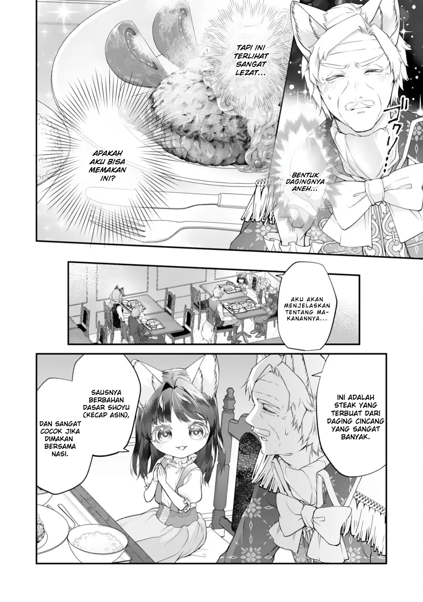 Baca Neko Neko Youjo no Aijou Gohan ~Isekai de Mofumofu-tachi ni Ryouri wo Tsukurimasu!~ - Chapter 9 halaman 3