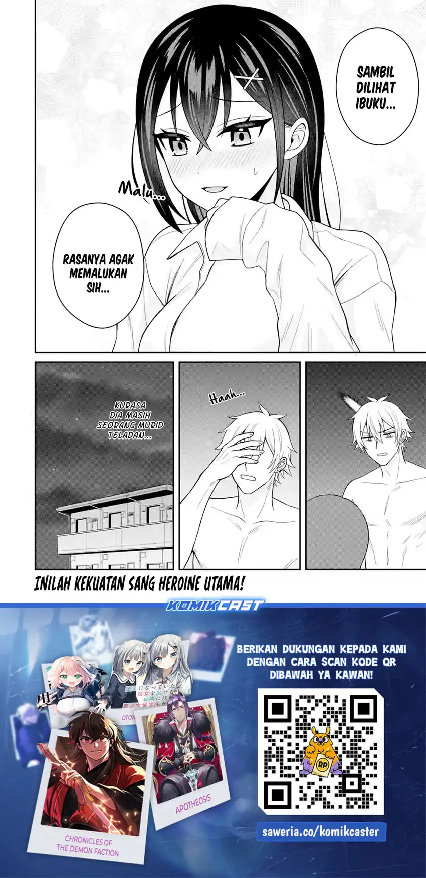 Baca Netorare Manga no Kuzu Otoko ni Tensei Shitaa Hazu ga Heroine ga Yottekuru Ken - Chapter 22 halaman 33