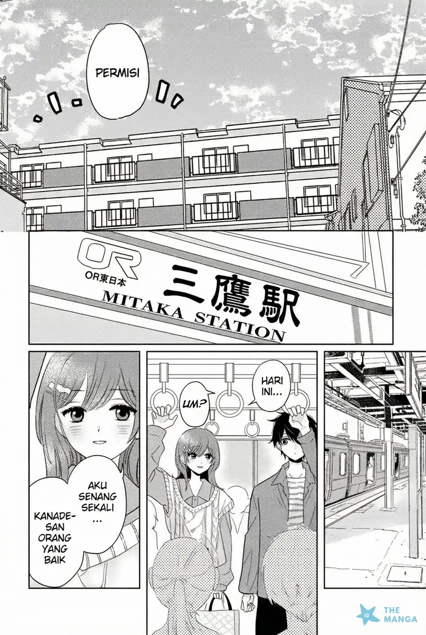 Baca Nibanme na Boku to Ichiban no Kanojo - Chapter 05.1 halaman 17