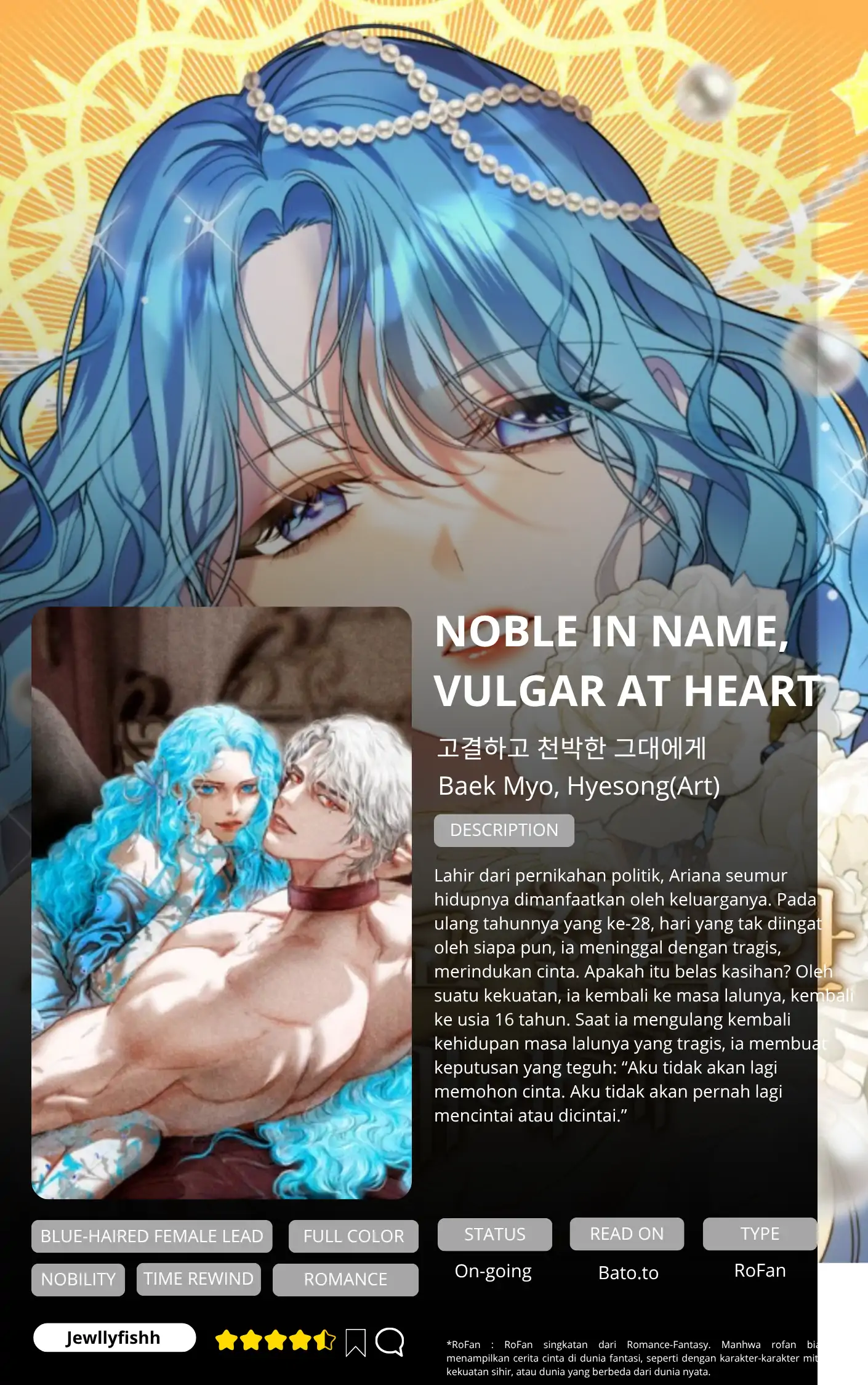 Baca Noble in Name, Vulgar at Heart - Chapter 3 halaman 1