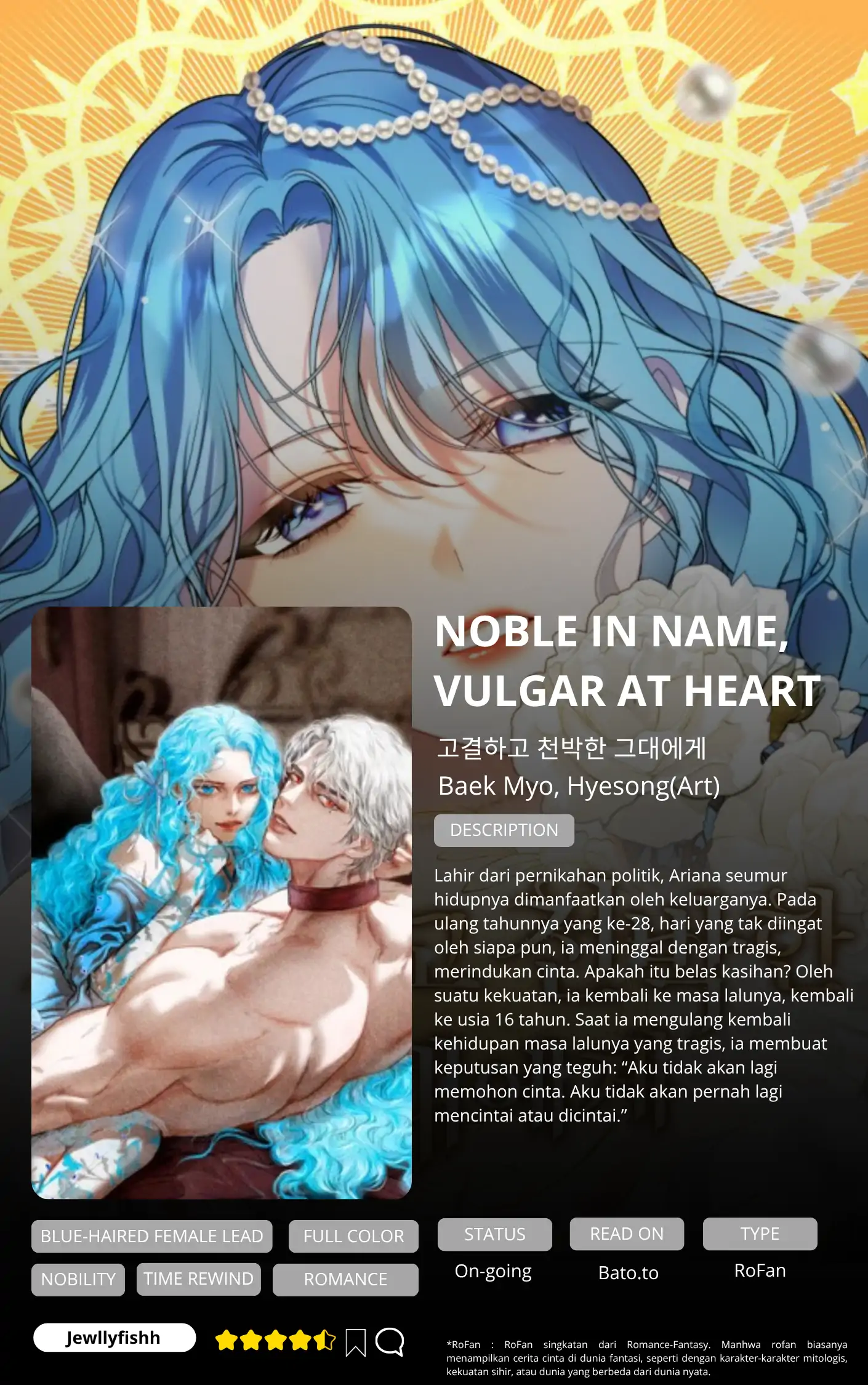 Baca Noble in Name, Vulgar at Heart - Chapter 5 halaman 1